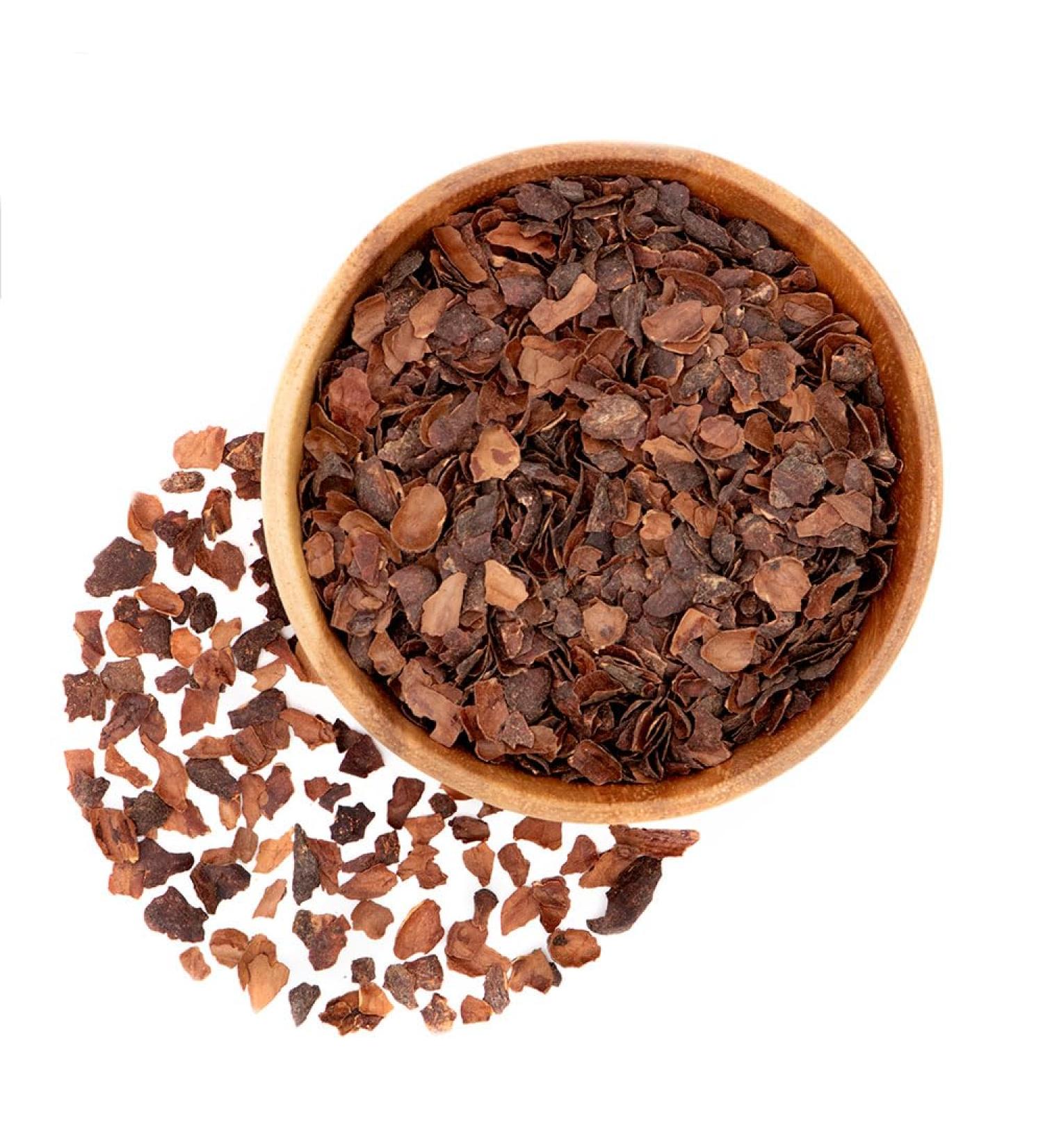  Herbis Natura Herbis Natura Chopped cocoa shells cocoa bean shells for tea preparation from organic farming Theobroma cacao (1000 GR) (43289) - Buy Online on GoSupps.com
