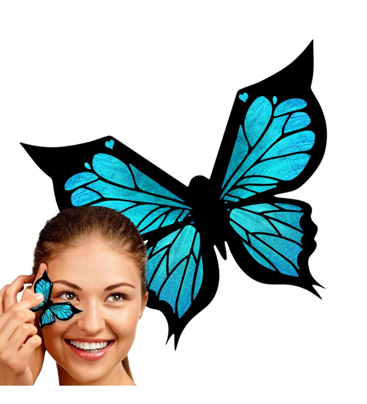 Women Eyeliner Stencil Wwomen Winged Stencil Eyeliner Stamp | Beginner-Friendly Home Salon Make up Tools for Girls for Outing Dating Traveling 1pcs - Buy Online on GoSupps.com