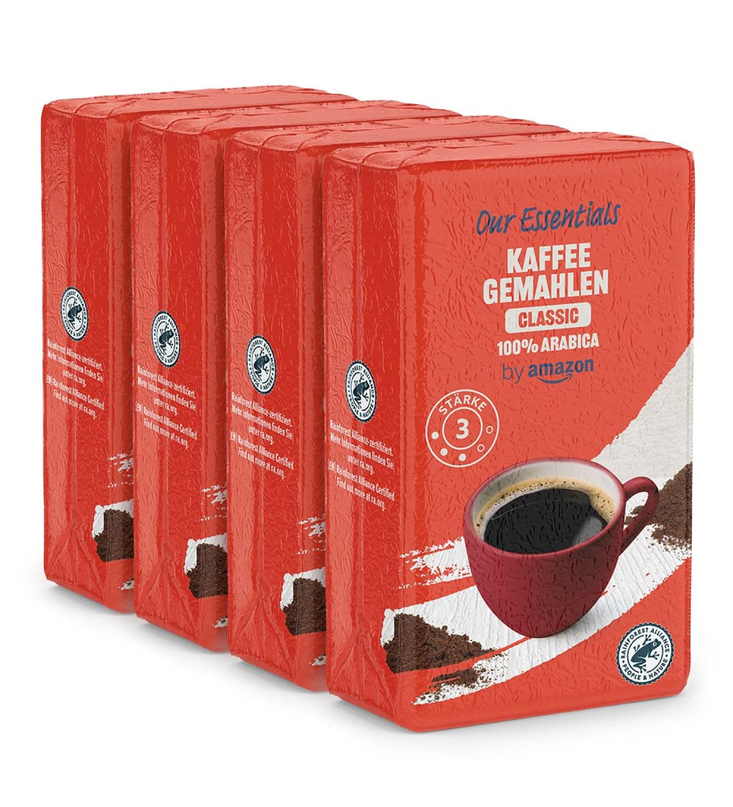 Buy Amazon Coffee Classic 100% Arabica Ground Dark Roast - 500g (Pack of 4) | Premium International Shipping - Buy Online on GoSupps.com