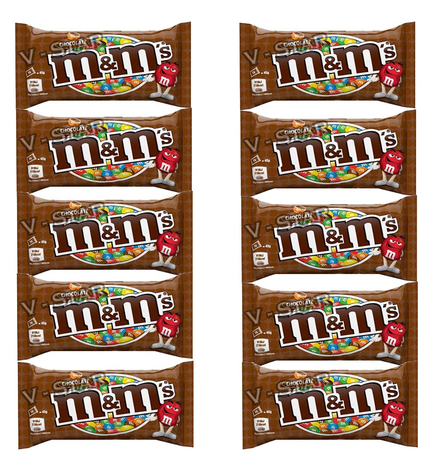 M&M's M&M'S Original Chocolate Bags 24 x 45g - Full Box