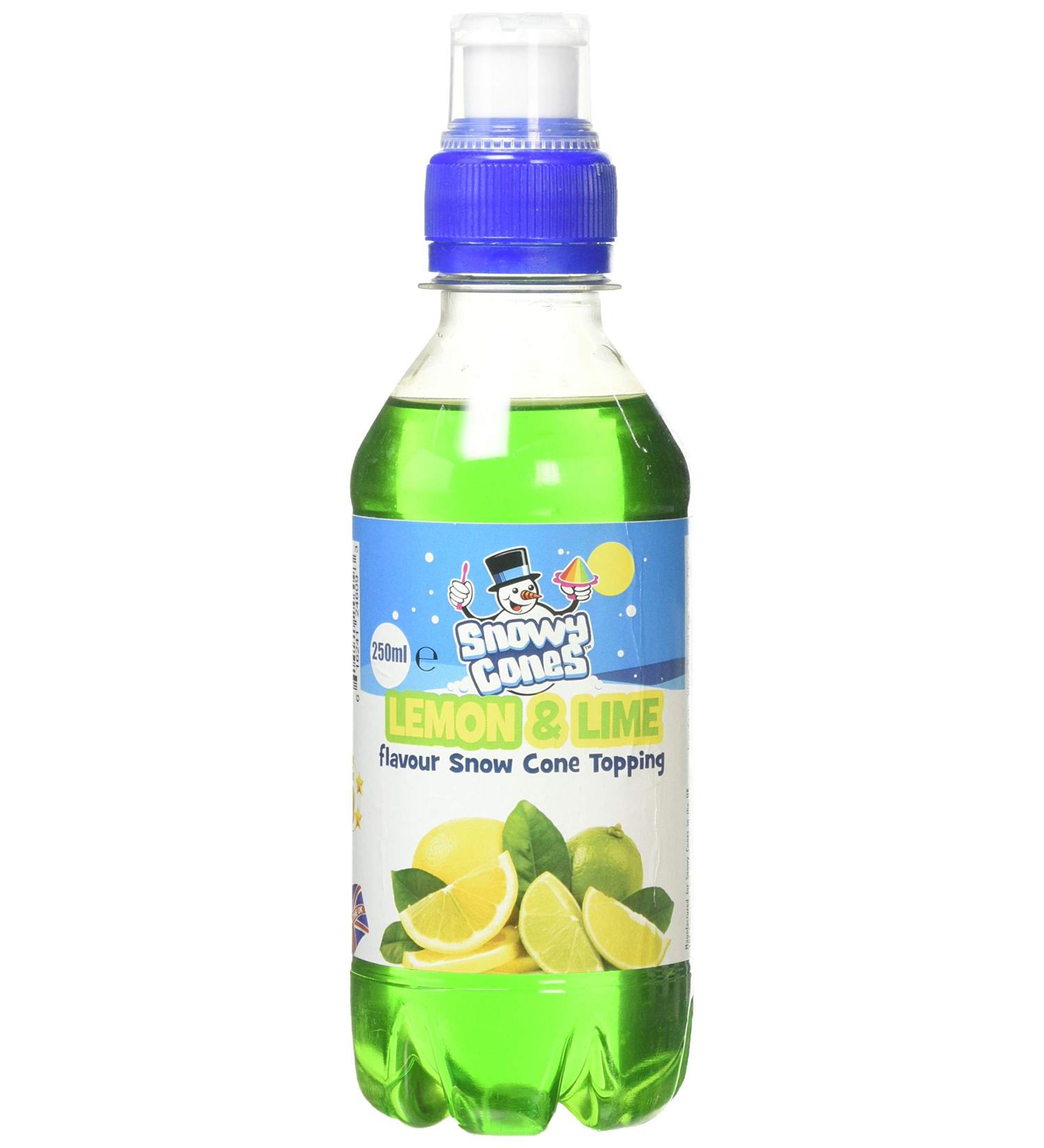 Snowycones | Syrup for Snow Cones and Shaved Ice | Not Slush | 250 ml Lemon and Lime - Buy Online on GoSupps.com