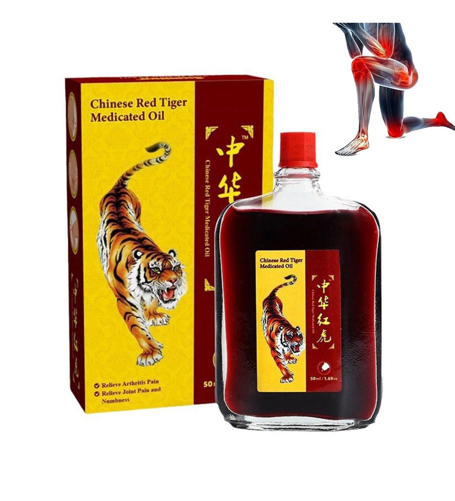 Huile Du Tigre - Pour Douleurs Musculaires Inconfort Articulaire Soulagement Du Cou Dos Genou Et R cup ration Sportive Utilisable Comme Onguent Gel Ou Friction 50ml (1) - Buy Online on GoSupps.com