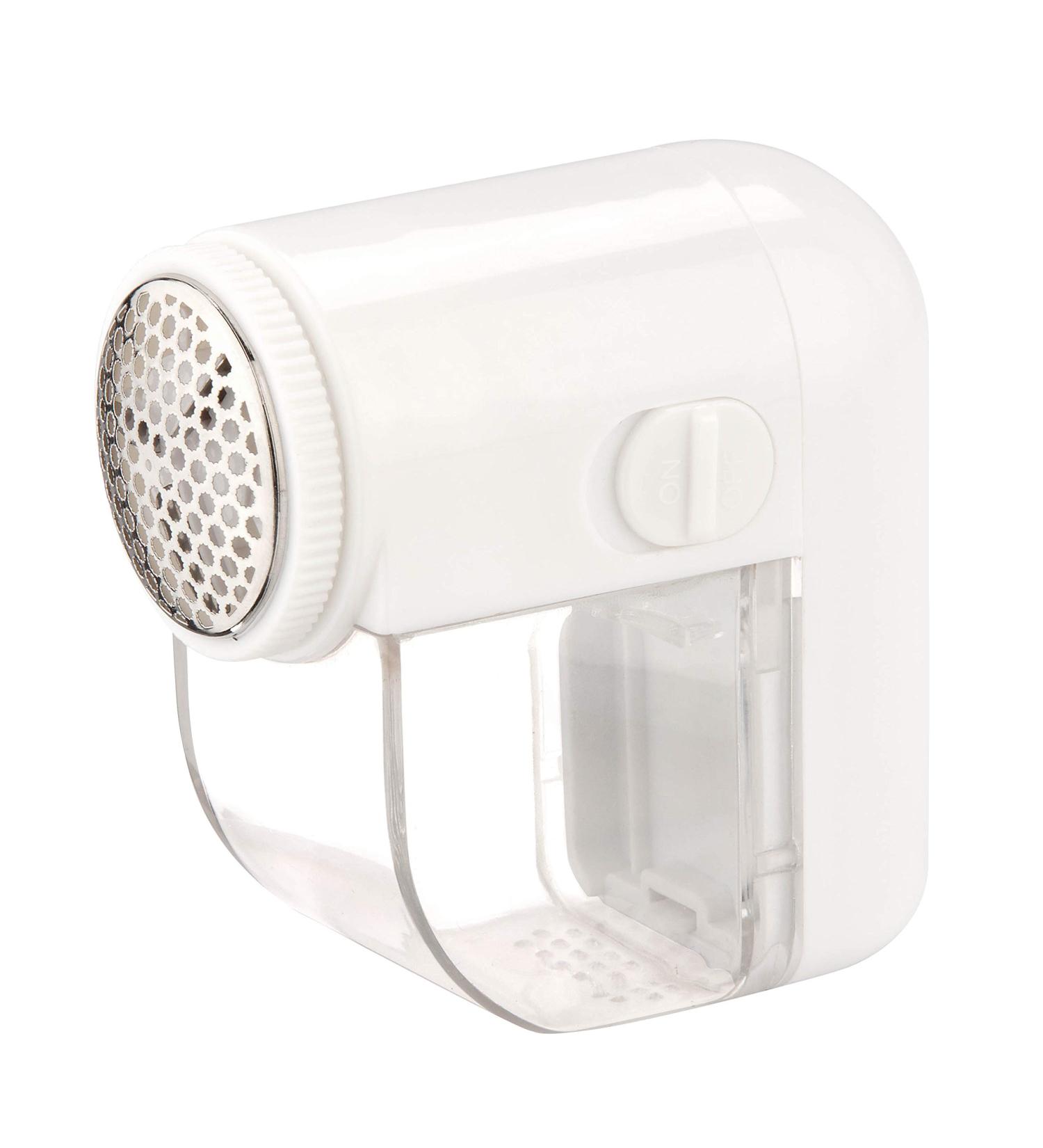 Honey-Can-Do LNT-02093 Electric Fabric Shaver with Brush White