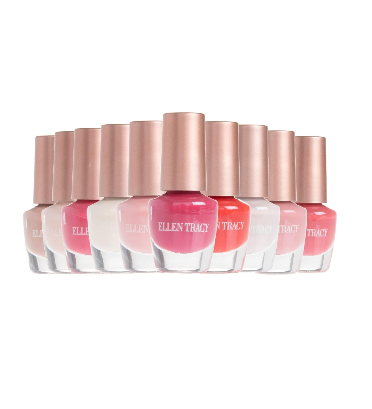 ELLEN TRACY Nail Color Collection Pinks (10 Piece)