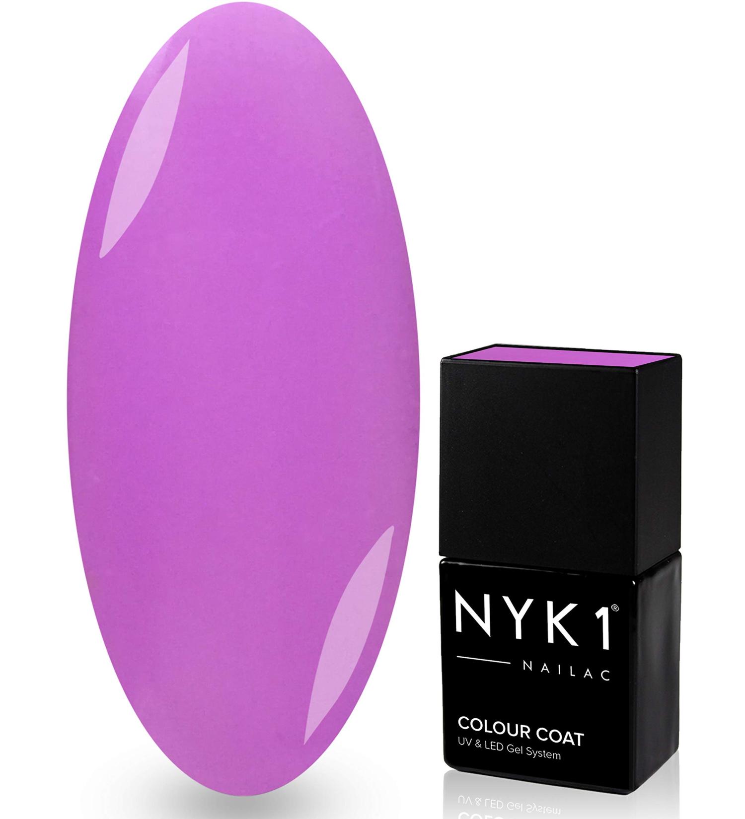 NYK1 Pastel Purple Violet Gel Polish 10ml (Violetta) LUXURY LED/UV Gel Nail Polish Nail Art For Professional Manicure - SALON QUALITY Gel Nail Polishes For Home Gel Nail Varnish Set UV Nail Polish - Buy Online on GoSupps.com