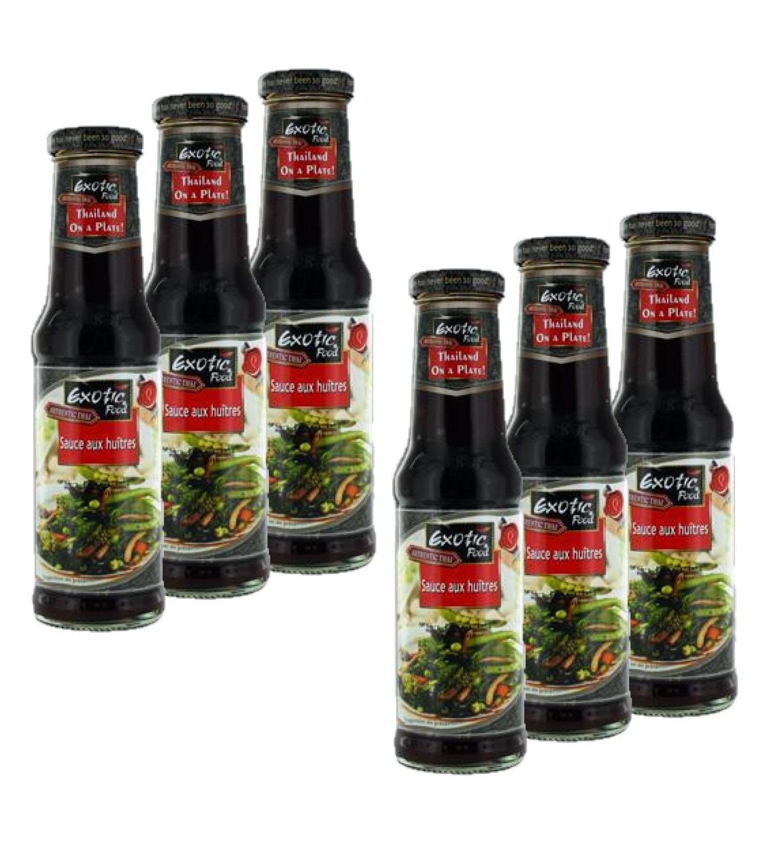 Exotic Food Pack of 6 Oyster Sauce - 250ml Bottle