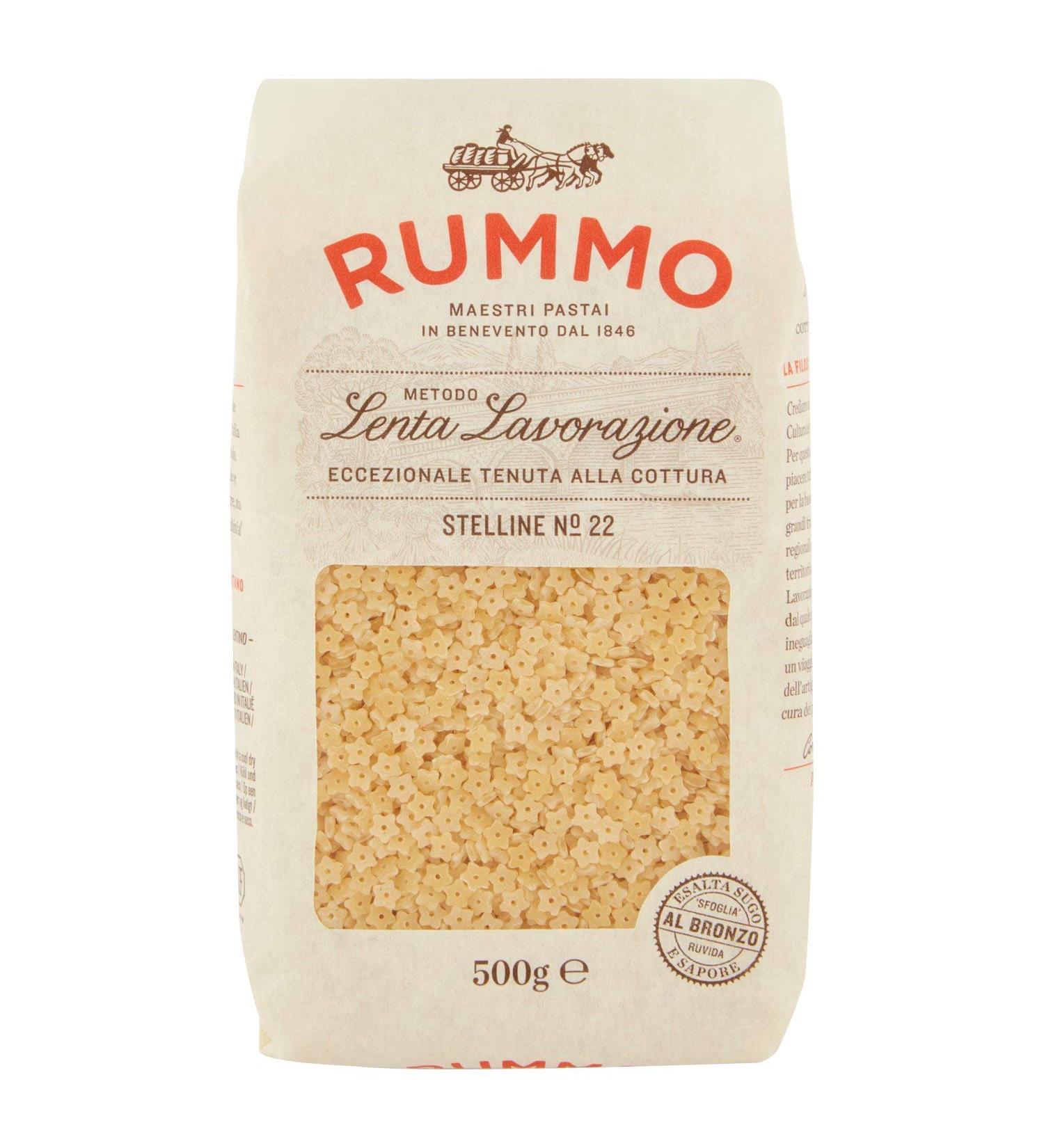  Rummo RUMMO Star Pasta No. 22 - 500g - Buy Online on GoSupps.com