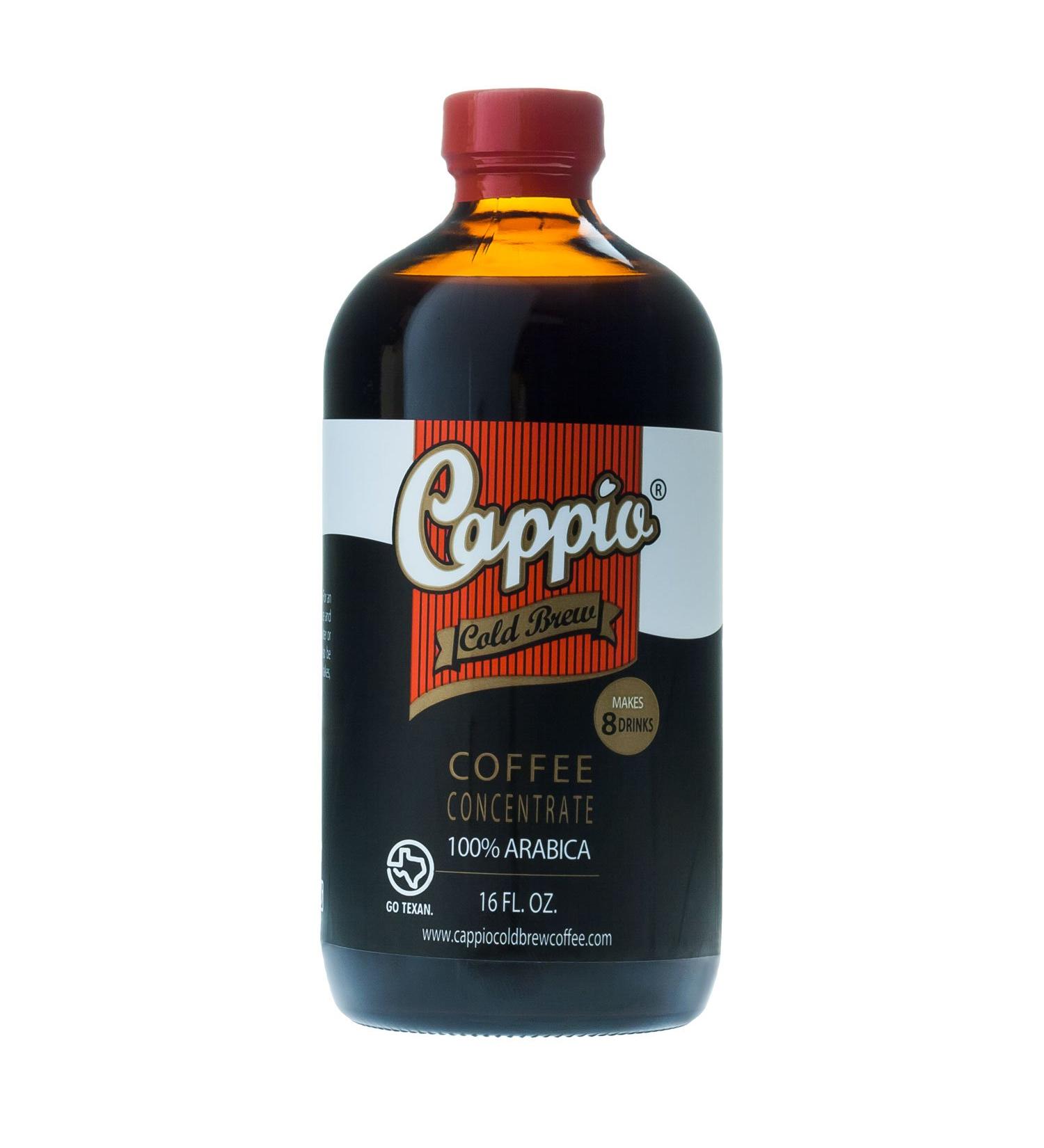 Cappio Cold Brew Coffee Concentrate 16oz - Smooth & Bold Flavor - Buy Online on GoSupps.com