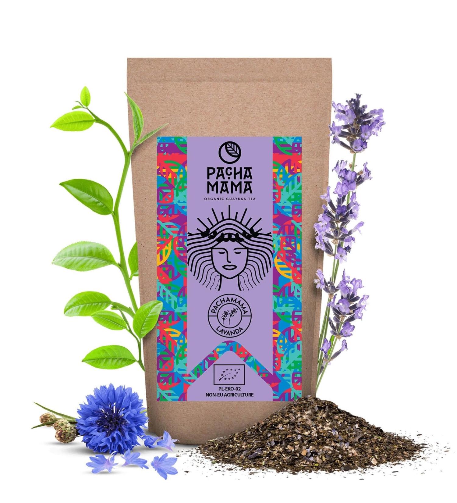Guayusa Pachamama Lavanda 0 1kg | Ilex Guayusa biologique d Equateur | Caf ine naturelle | L ajout de lavande | Apparent la yerba mat | Saveur d licate | Alternative au caf | 100g - Buy Online on GoSupps.com