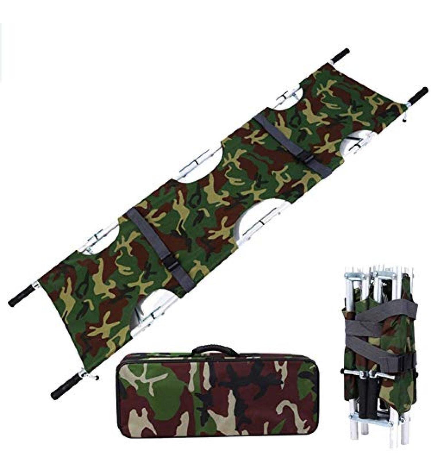 Stretcher Beds Portable Folding Stretcher Multifunctional Stretcher Bed Emergency Patient Transport Stretcher with Storage Bag Natural (Natural) - Buy Online on GoSupps.com