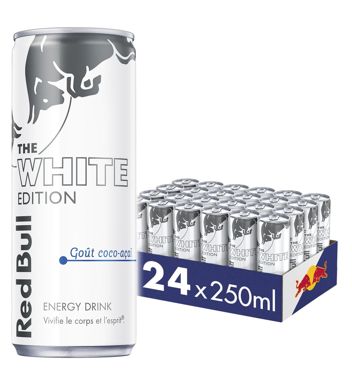  Red Bull Red Bull Energy Drink Coconut-Acai Flavor 250ml (pack of 24 cans) - Buy Online on GoSupps.com