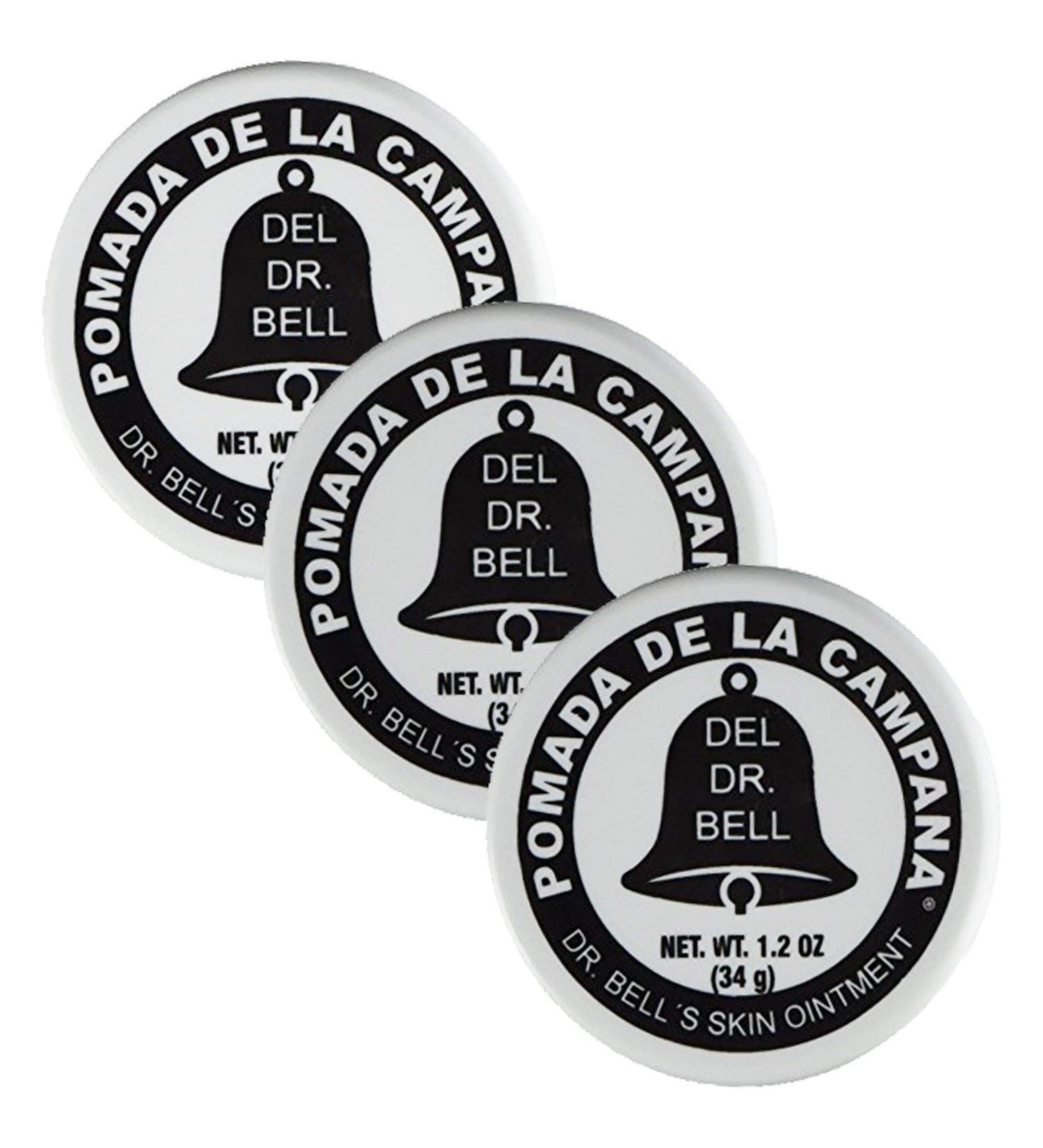 Pomada De La Campana Medicated Cream - Crema Medicada 1.2 Oz (3 Pack)