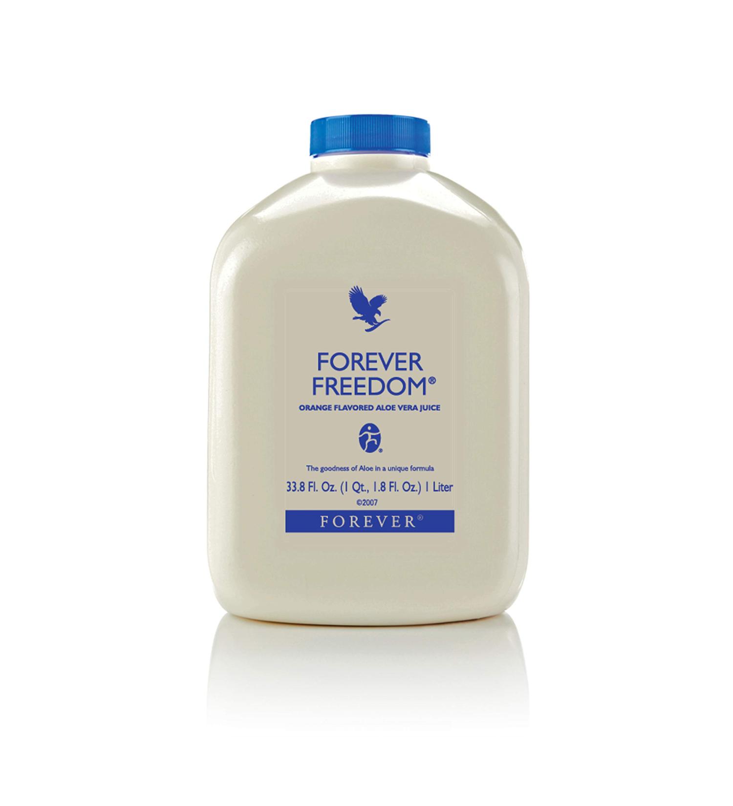 Aloe Vera Freedom Drink Orange Flavor | Forever Living - Refreshing and Nutritious Beverage - Buy Online on GoSupps.com