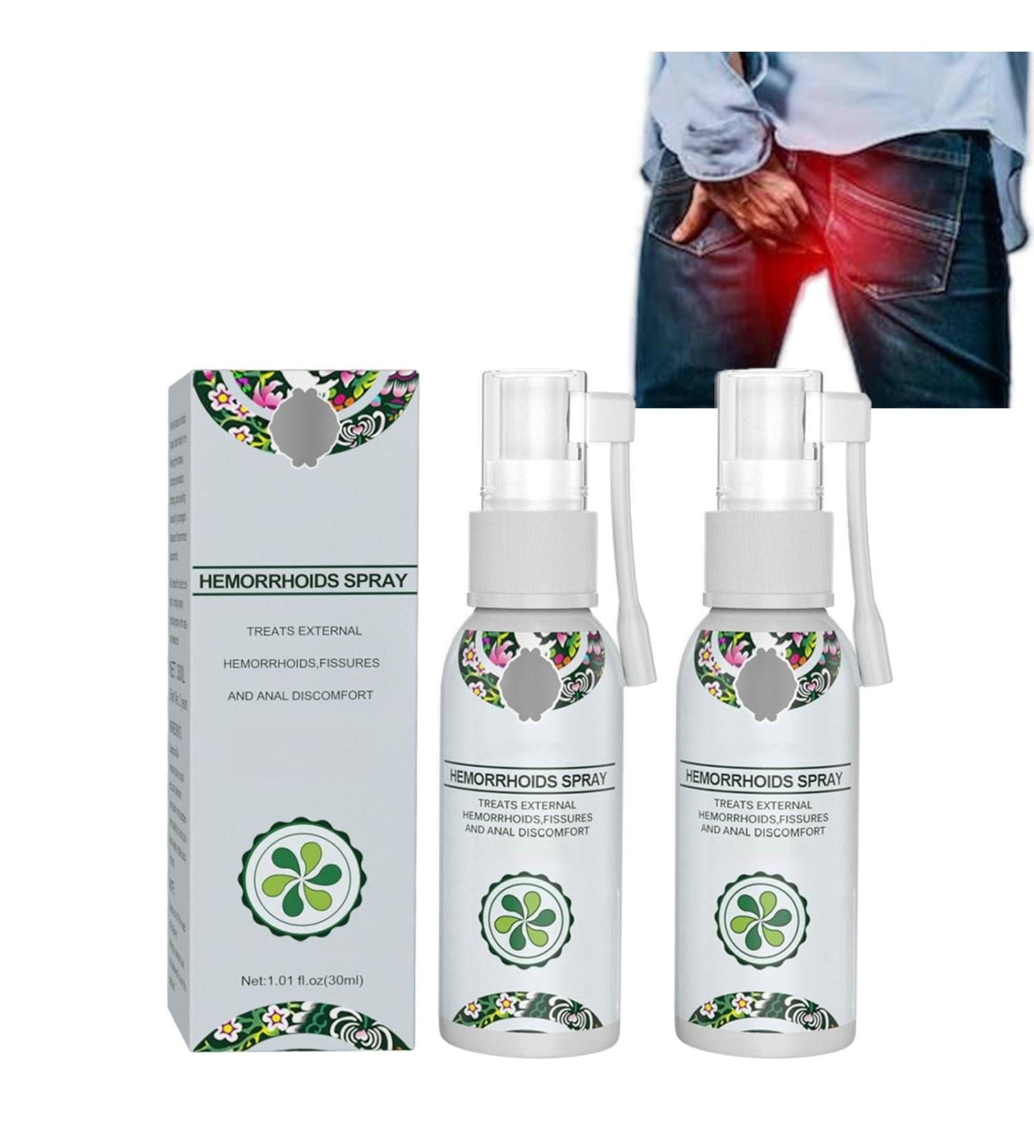 Grgowe 2PC H morro des Spray Sprays Pour H morro des Spray De Traitement Contre Les H morro des H morro des Traitement H morro des Suppositoire Soulage Les Gonflements Et l'Inconfort Des H morro des - Buy Online on GoSupps.com