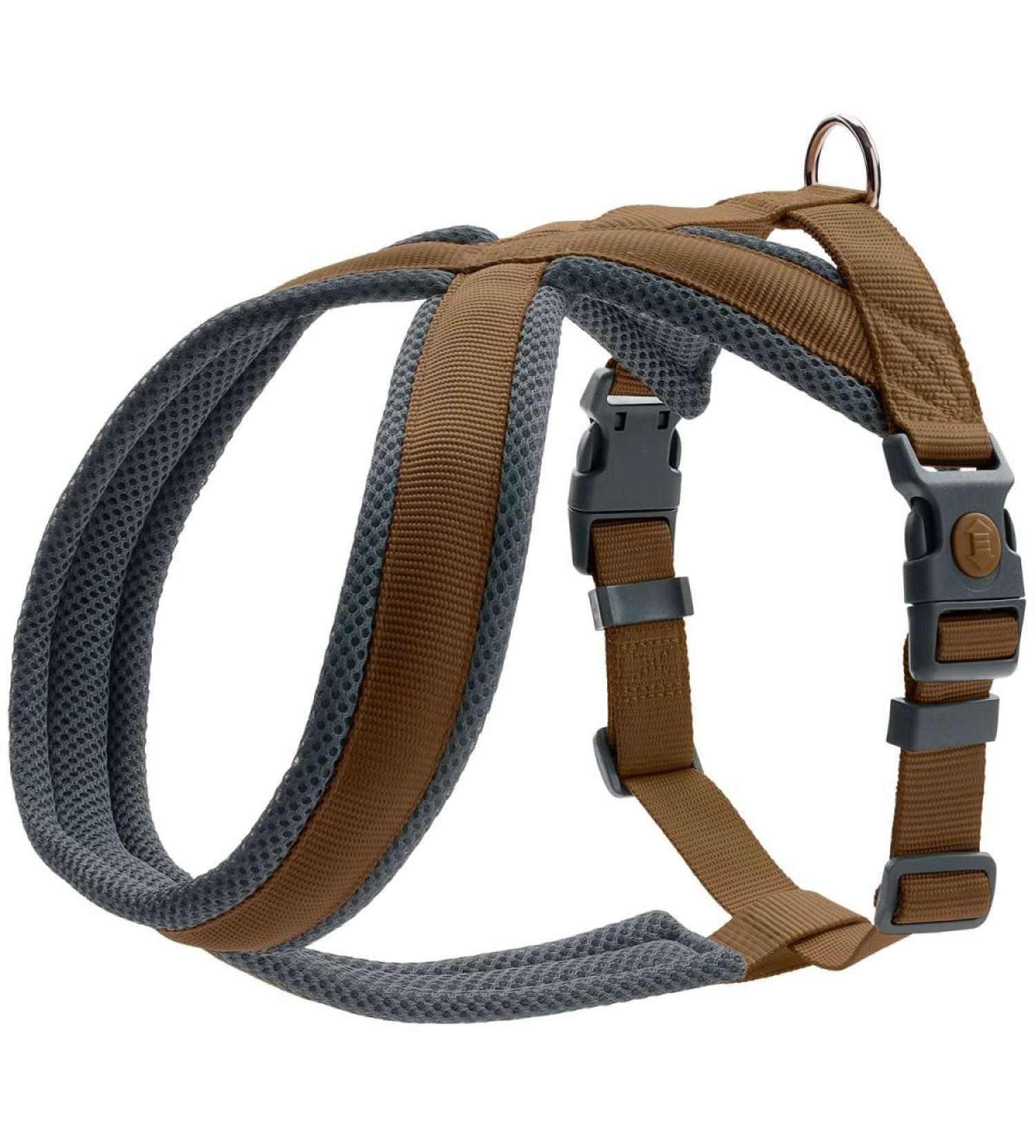 Hunter Harness London Comfort - Premium Brown Dog Harness | L/1 Size | International Shipping Available - Buy Online on GoSupps.com