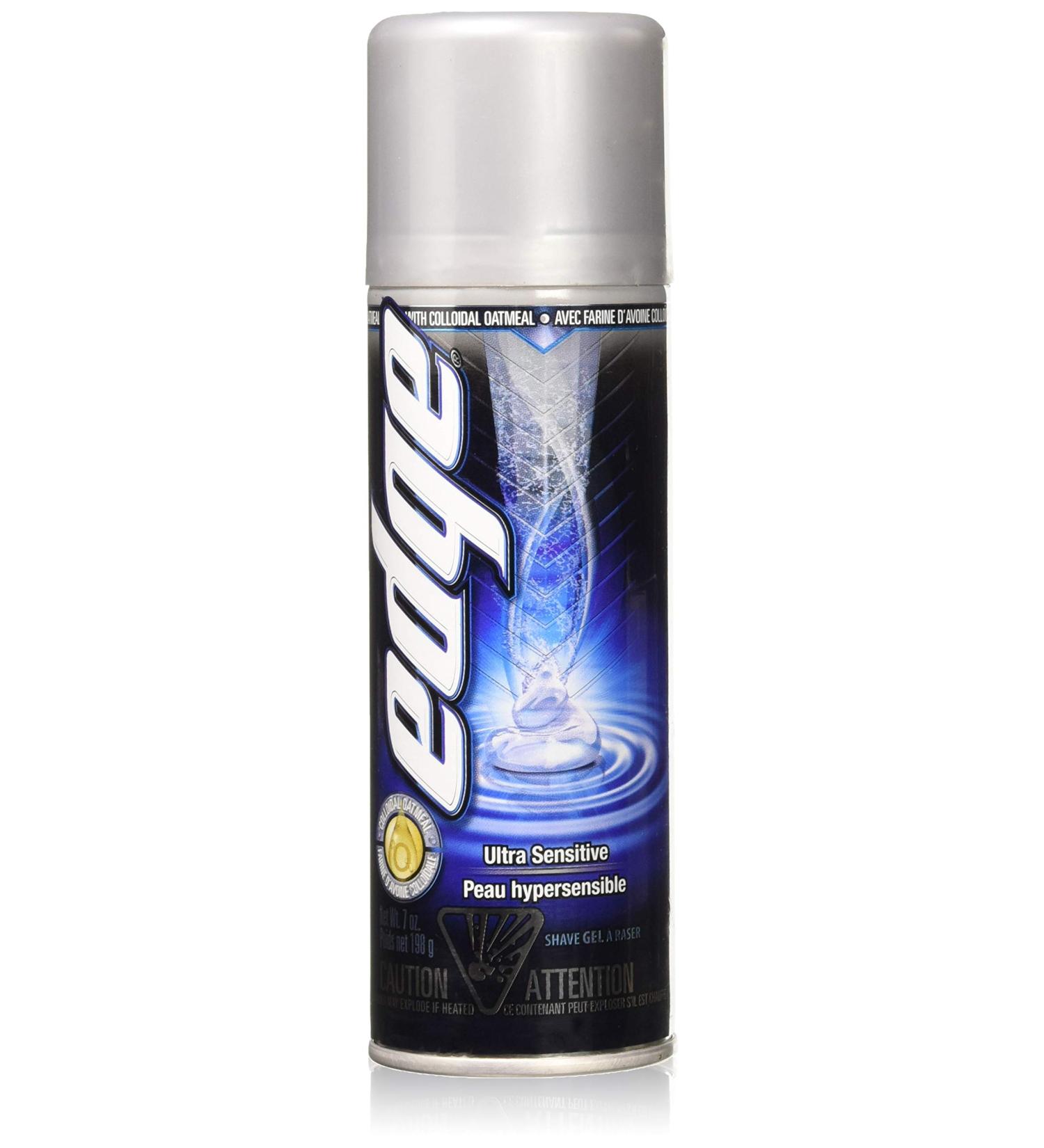 Edge Shave Gel Ultra Sensitive 7 OZ - Gentle Shaving Foam for Sensitive Skin | International Shipping Available - Buy Online on GoSupps.com