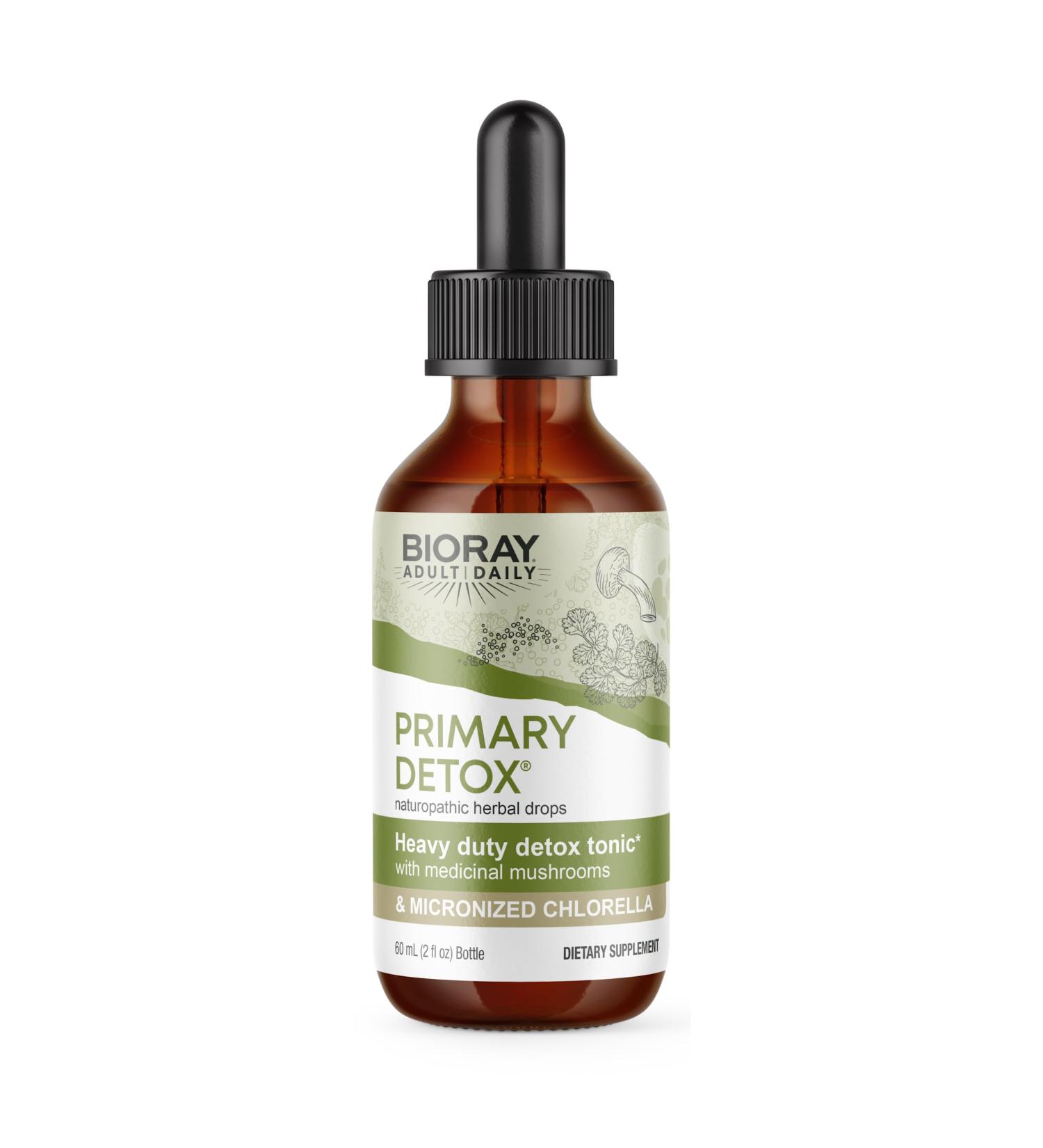 BIORAY Primary Detox 2oz - Natural Herbal Formula for Gentle and Effective Detoxification - Buy Online on GoSupps.com