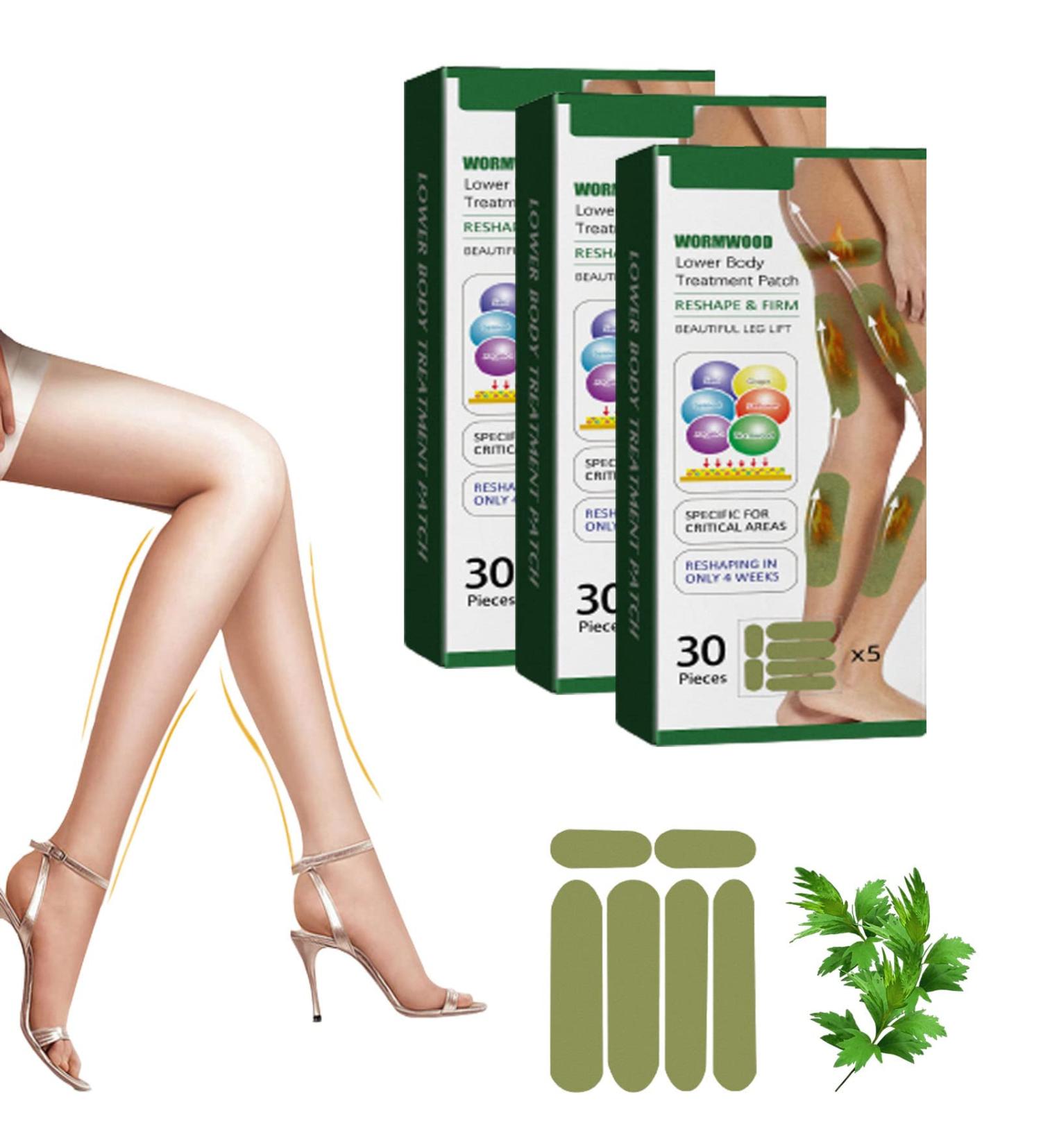 Herbal Fusion Cellulite Patches Wormwood Leg Patch Herbalfirm Cellulite Reduction Patches Firming & Cellulite Reducing Thigh Stickers Wormwood Lower Body Treatment Patch (3box) - Buy Online on GoSupps.com