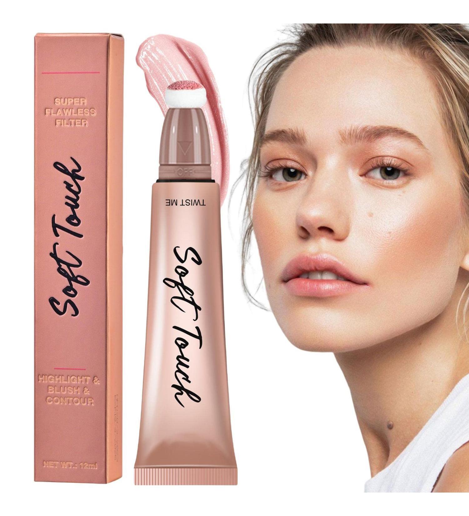 Women Makeup Highlighter Stick Cheek Face Cosmetic Liquid Makeup Stick Highlight | Makeup Cream Stick for Wedding Frifer H1 Highlight - Buy Online on GoSupps.com