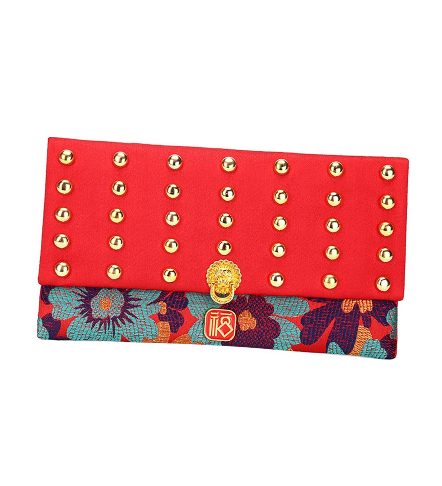 Harilla Chinese New Year Red Envelope Red Pockets Traditional Spring Festival Envelopes Hongbao Chinese Red Packets for Festival Sunflower - Buy Online on GoSupps.com