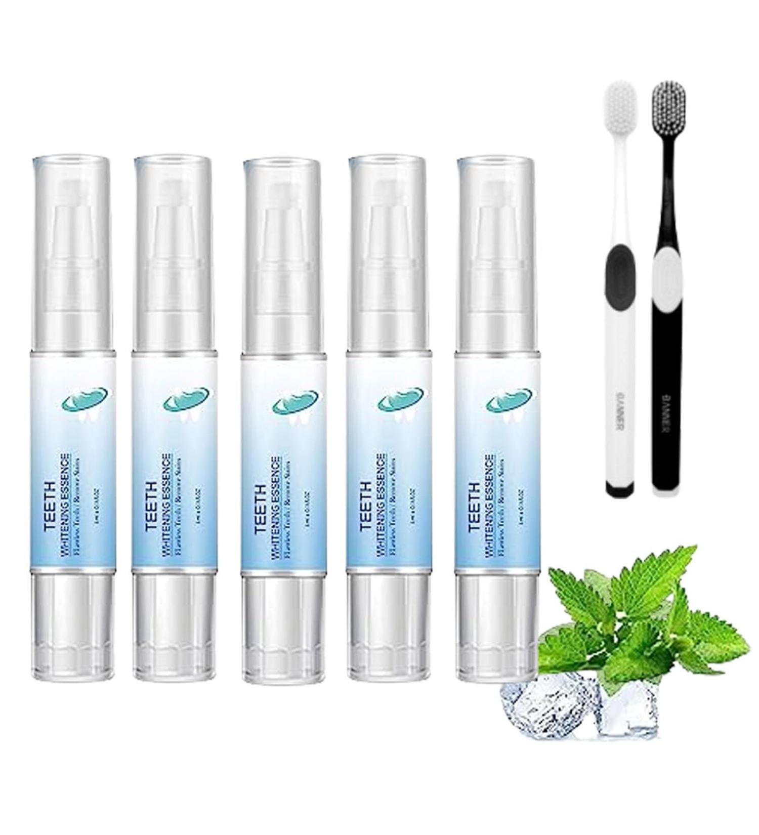 Limetow Teeth Whitening Kit - Bright White Teeth Pen & Gum Therapy Gel (5PCs) | Professional Whitening Solution - Buy Online on GoSupps.com