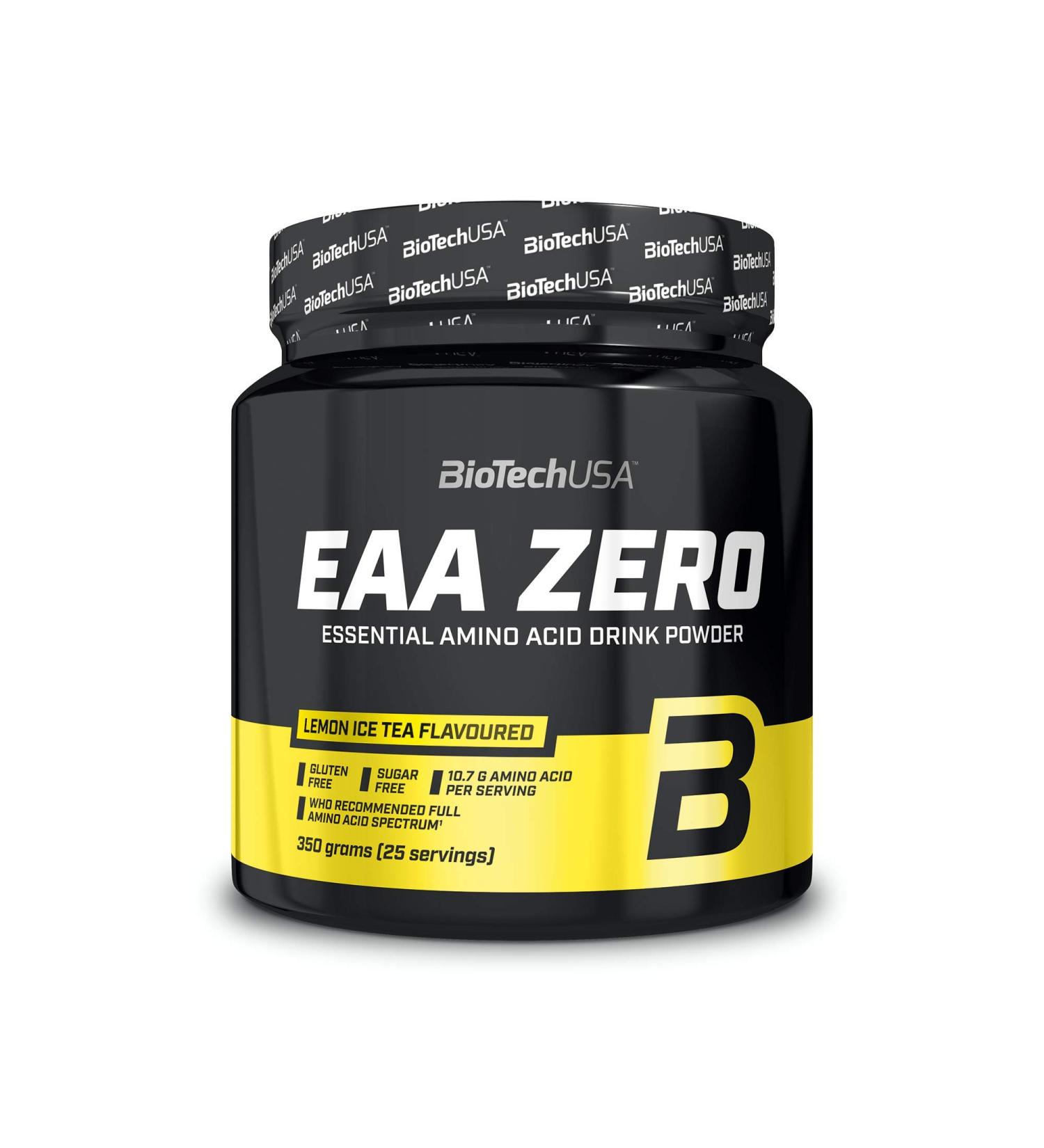 Buy BioTechUSA EAA ZERO Lemon Ice Tea 350g - Instant Energy & Recovery (1 Pack) - International Shipping Available - Buy Online on GoSupps.com