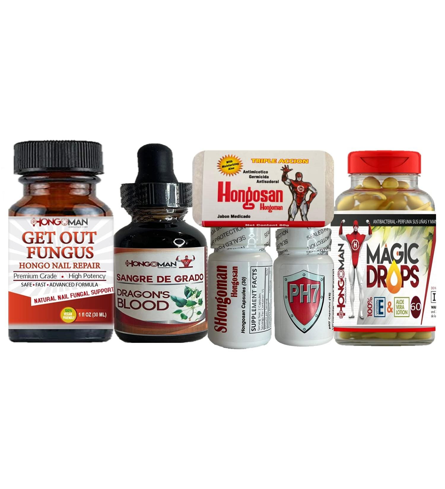 HONGOSAN Nail and Skin Treatment for Athlete's Foot, Rash, and Nail Fungus - Buy Online on GoSupps.com