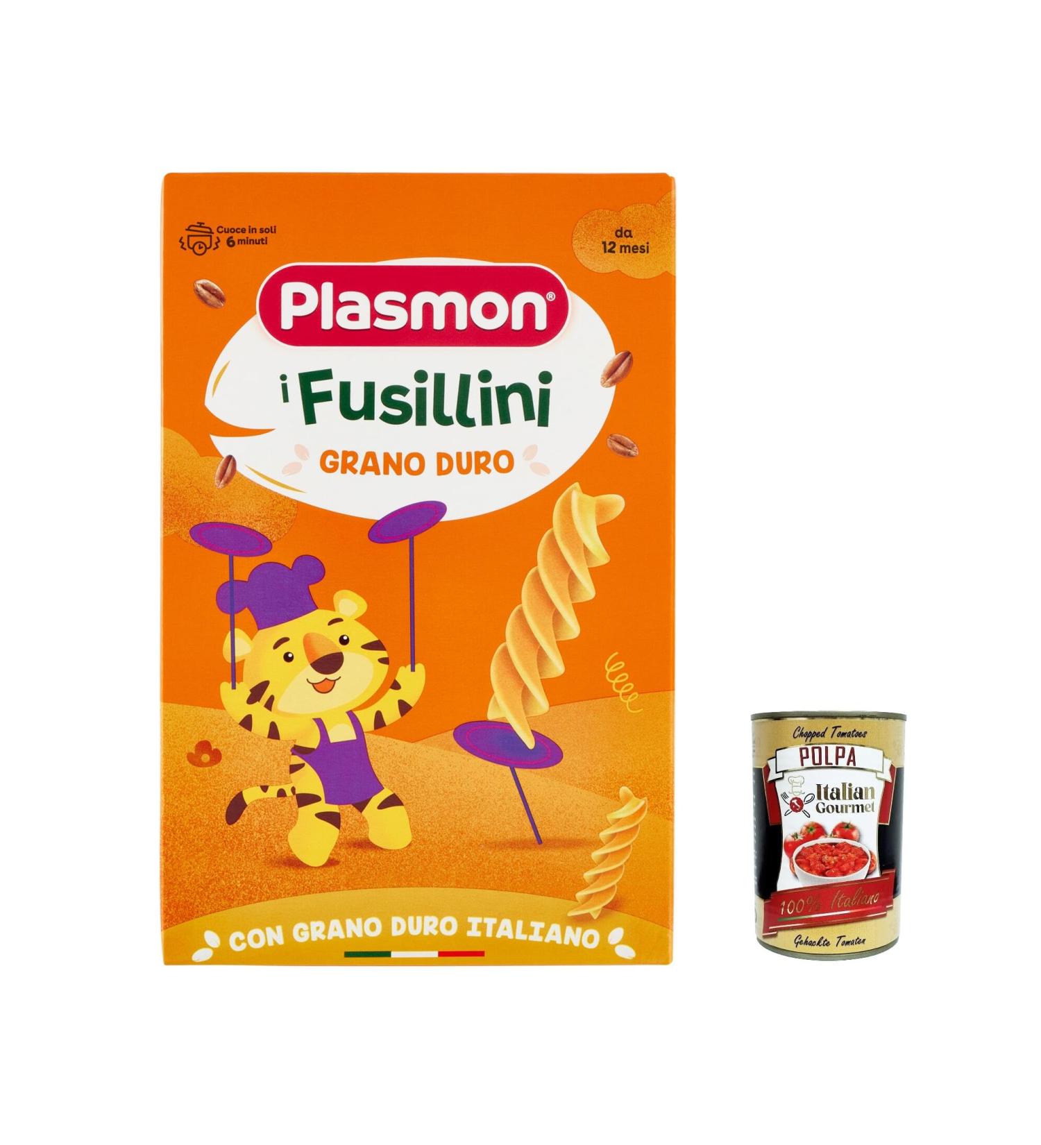  Italian Gourmet E.R. Lot de 6 p tes plasmon Pastina i Fusillini di Grano Duro 250 g + Italian Gourmet polpa 400 g - Buy Online on GoSupps.com