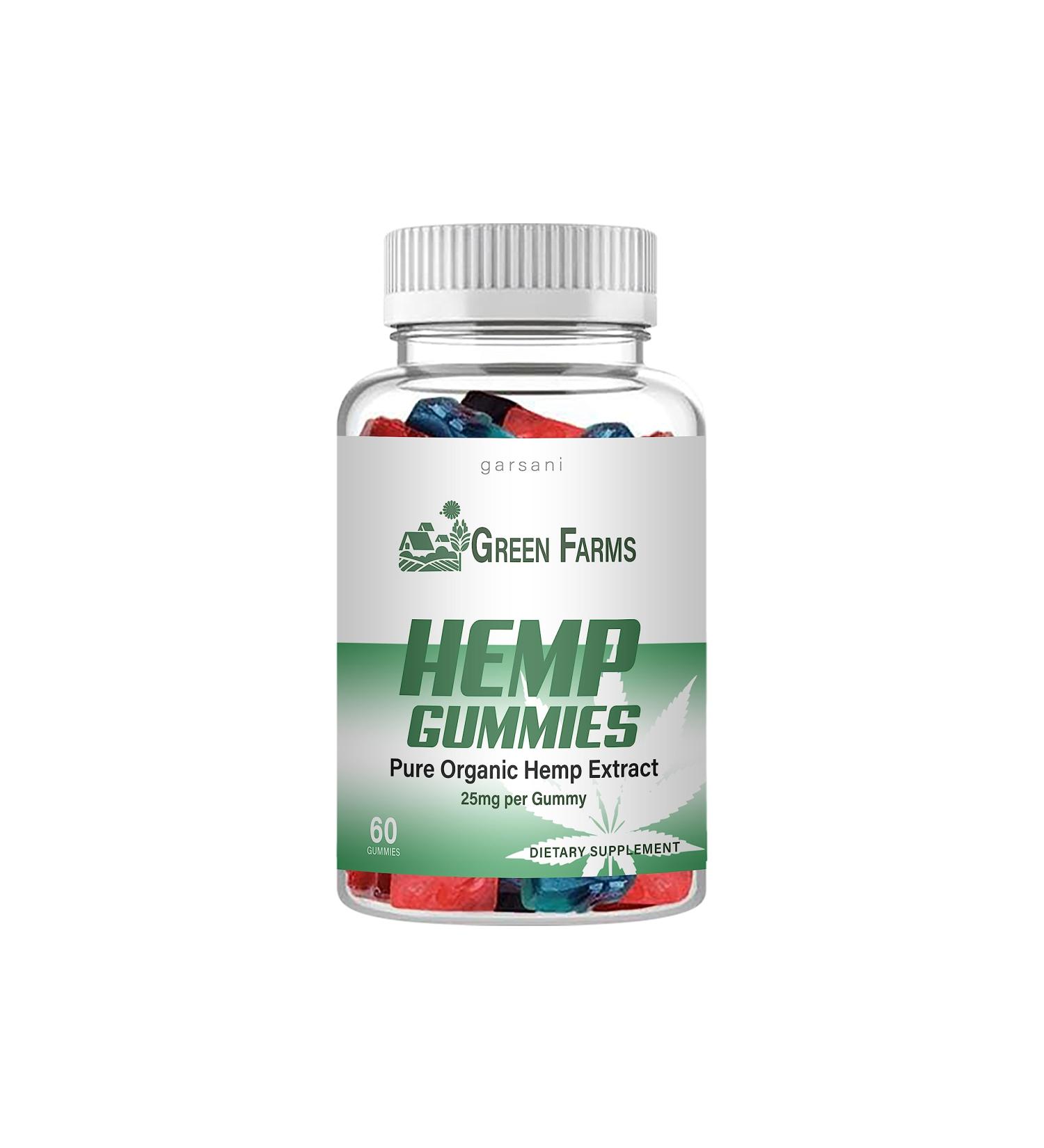 Green Farms Gummies - Green FarmsHemp Gummies (Single 60 Gummies)
