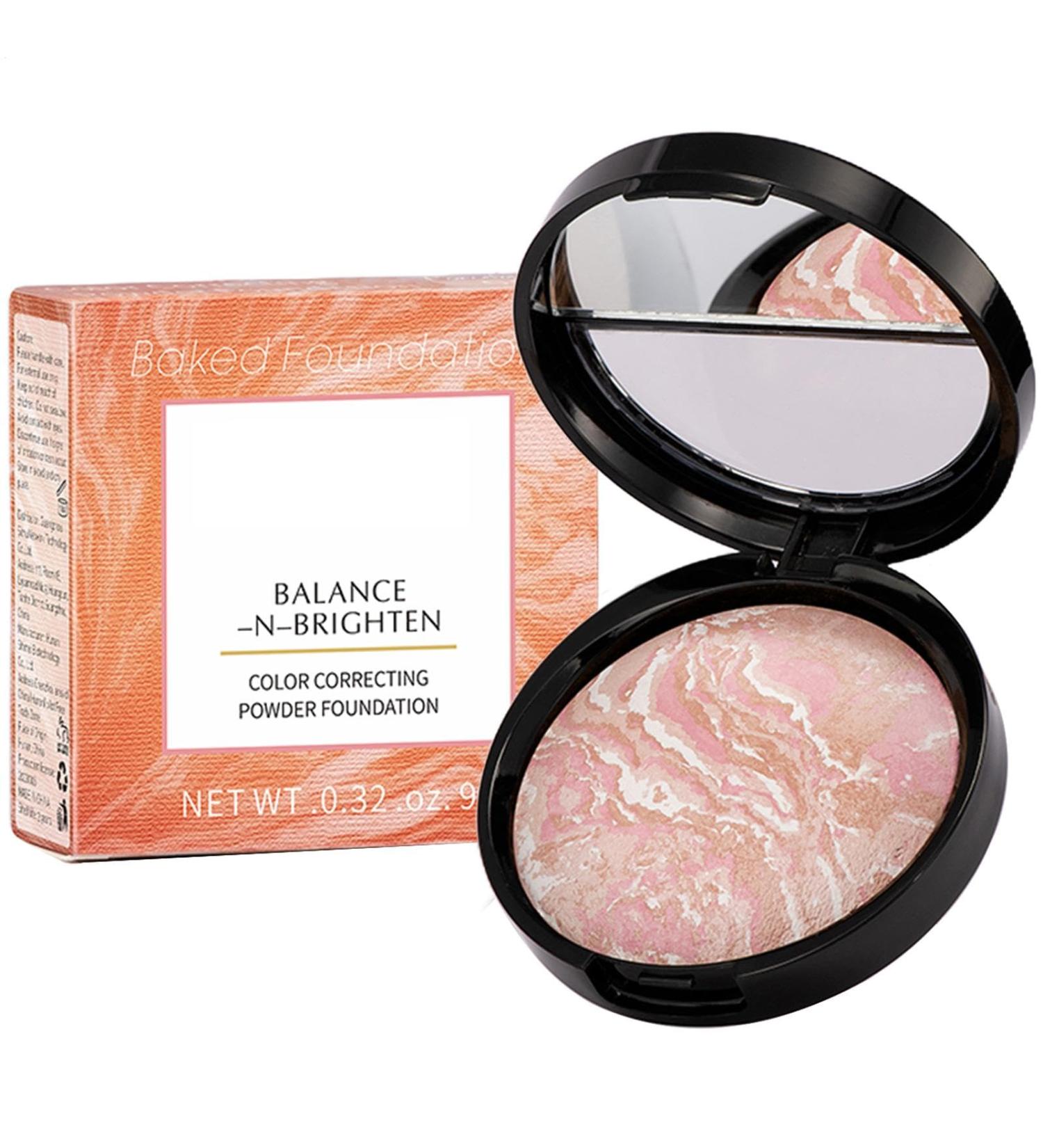  G n rique Baked Powder Foundation Baked Powder Foundation For Face - Pressed Powder Makeup Palette For Contour Coverage - Smooth Pressed Finish Color Concealer Powder - Buy Online on GoSupps.com