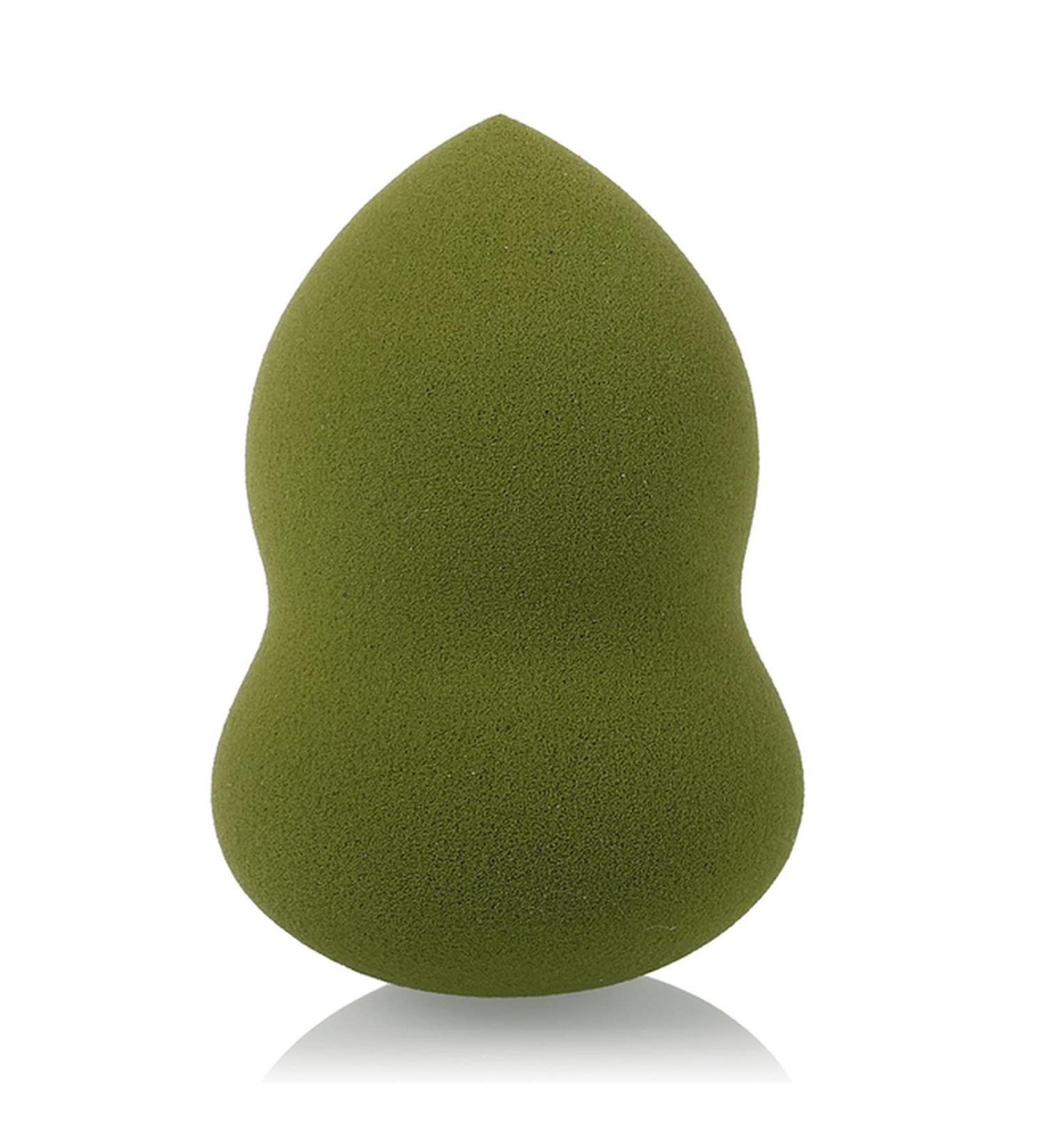 Makeup Sponge 1Pc Cosmetic Puff Powder Puff Smooth Women's Makeup Foundation Sponge Beauty To Make Up Tools & Accessories Water-drop Shape Makeup Sponge Holder(Gourd Green) - Buy Online on GoSupps.com