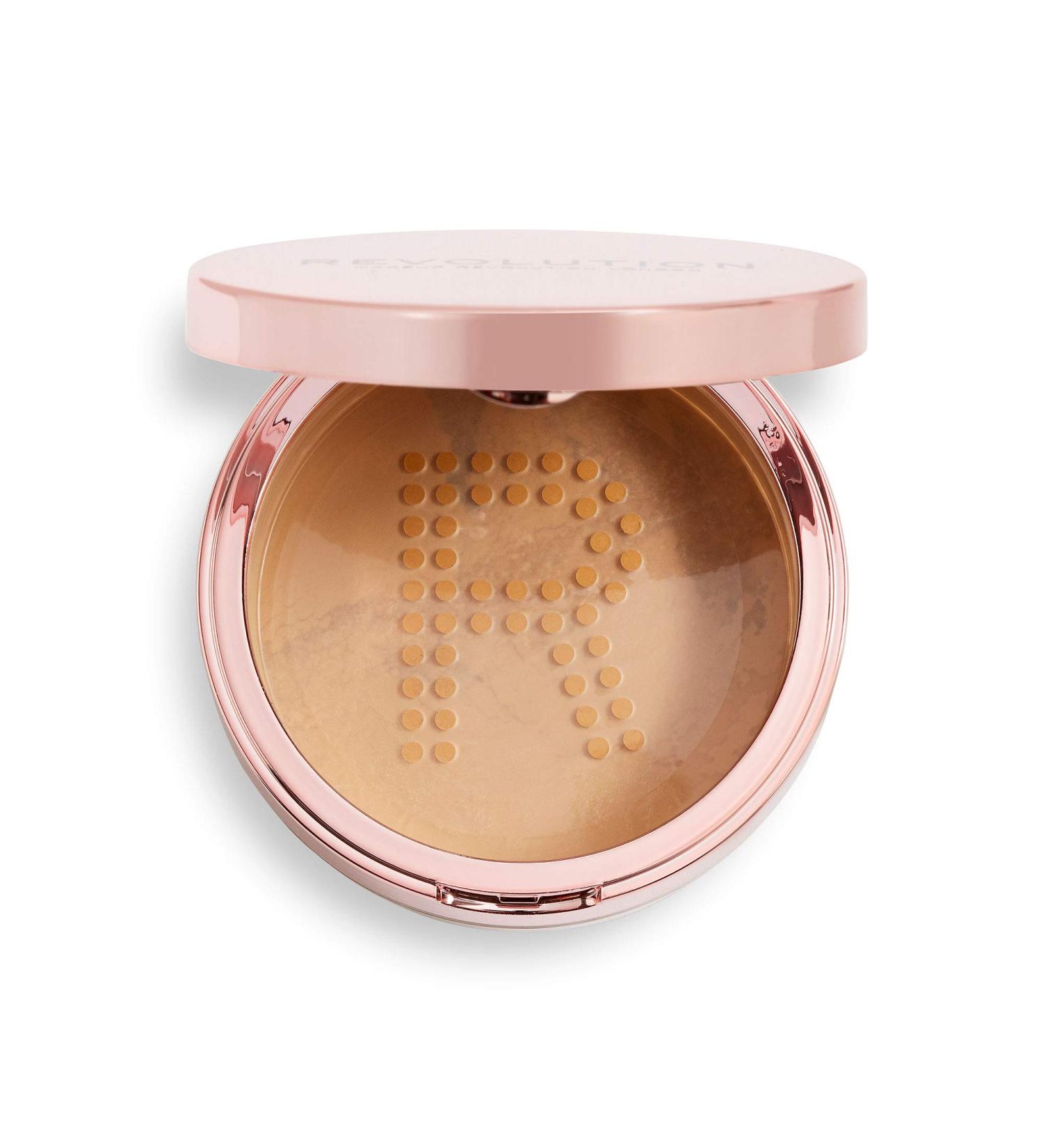 Revolution Conceal and Fix Powder Deep Honey - Flawless Finish | International Shipping Available - Buy Online on GoSupps.com