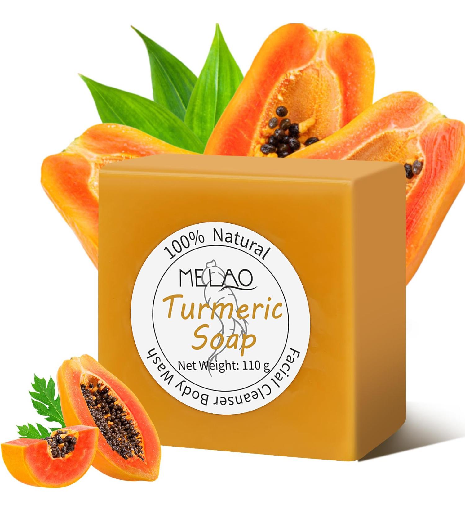 Natural Papaya Soap - Moisturizing & Nourishing for All Skin Types - 3.8oz | Shop Internationally - Buy Online on GoSupps.com