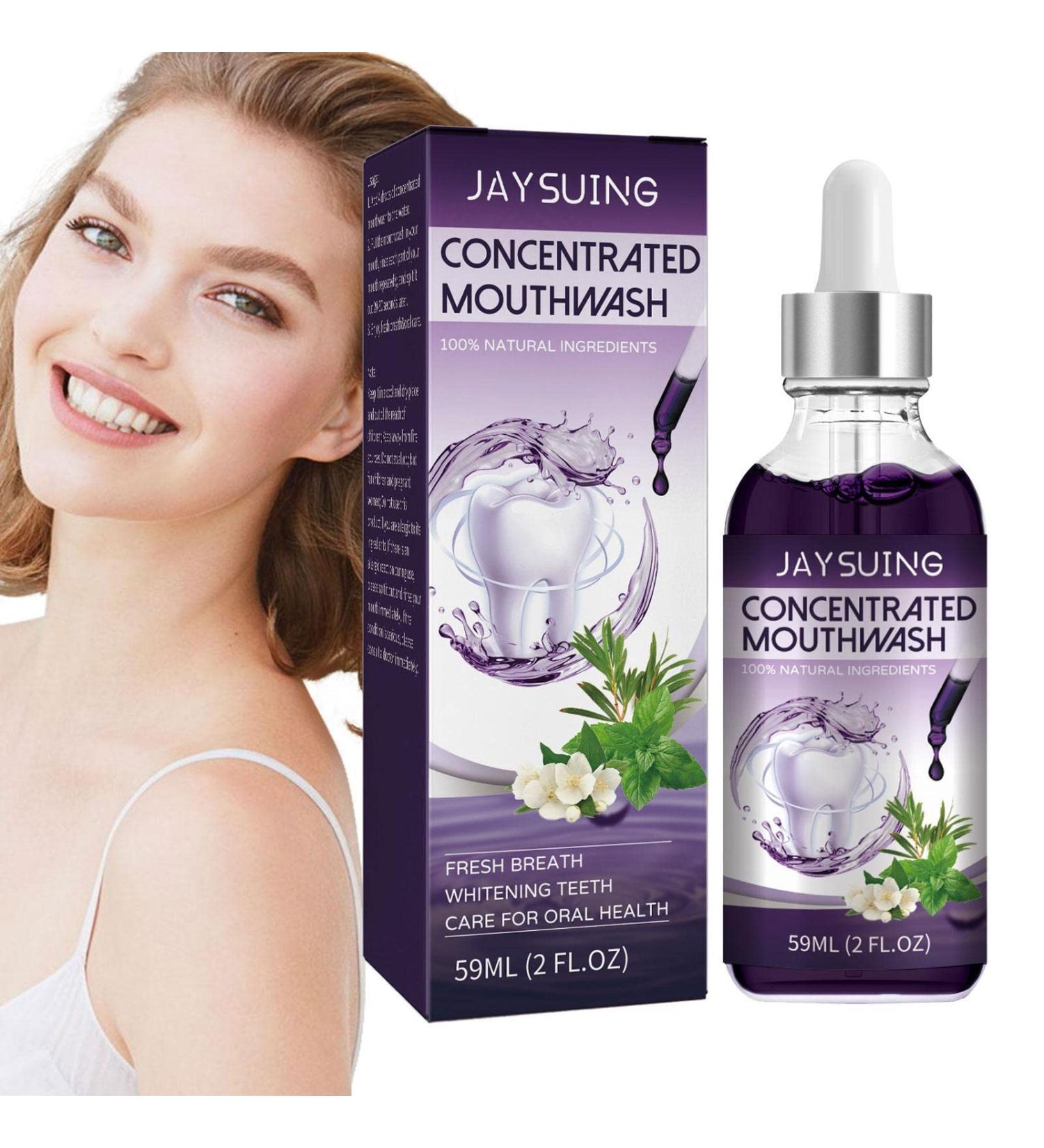 Fowybe Concentrated Mouthwash 59ml | Natural Plant-Based Oral Care for Healthy Gums & Teeth - Buy Online on GoSupps.com