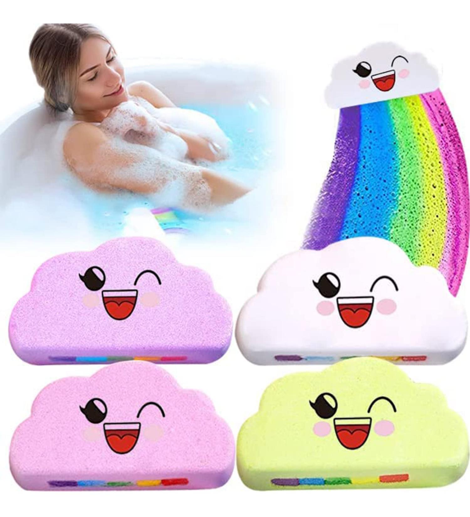 4Pcs Shower Steamers Gift Set with Natural Essential Oils for Women - Moisturizing & Relaxing Shower Bombs - Bath Salt Balls for Dry Skin - 1 Count - Buy Online on GoSupps.com
