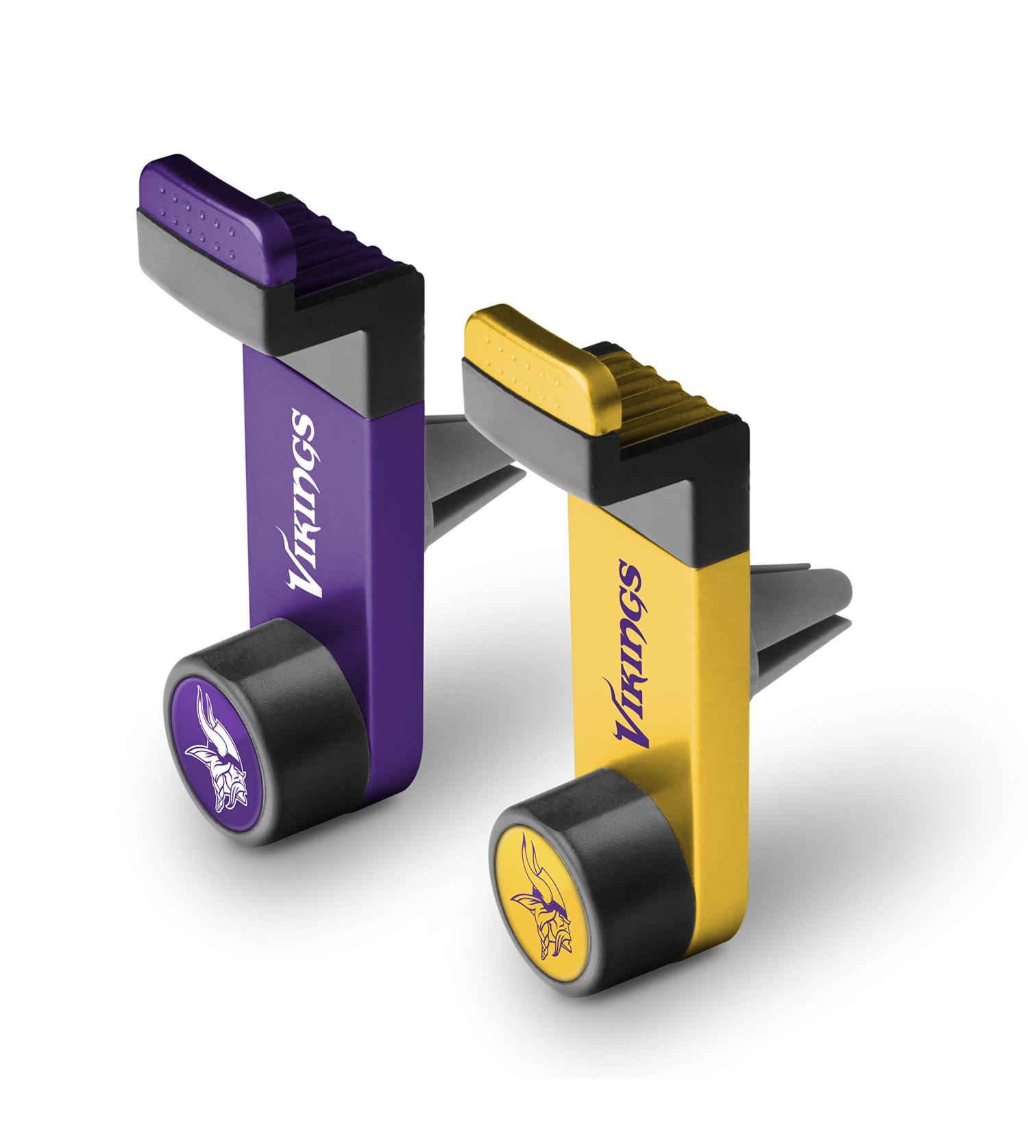 SUCKERZ NFL Car Mount - Minnesota Vikings 2-Pack - Unisex Adult - Multicolor | International Shipping - Buy Online on GoSupps.com