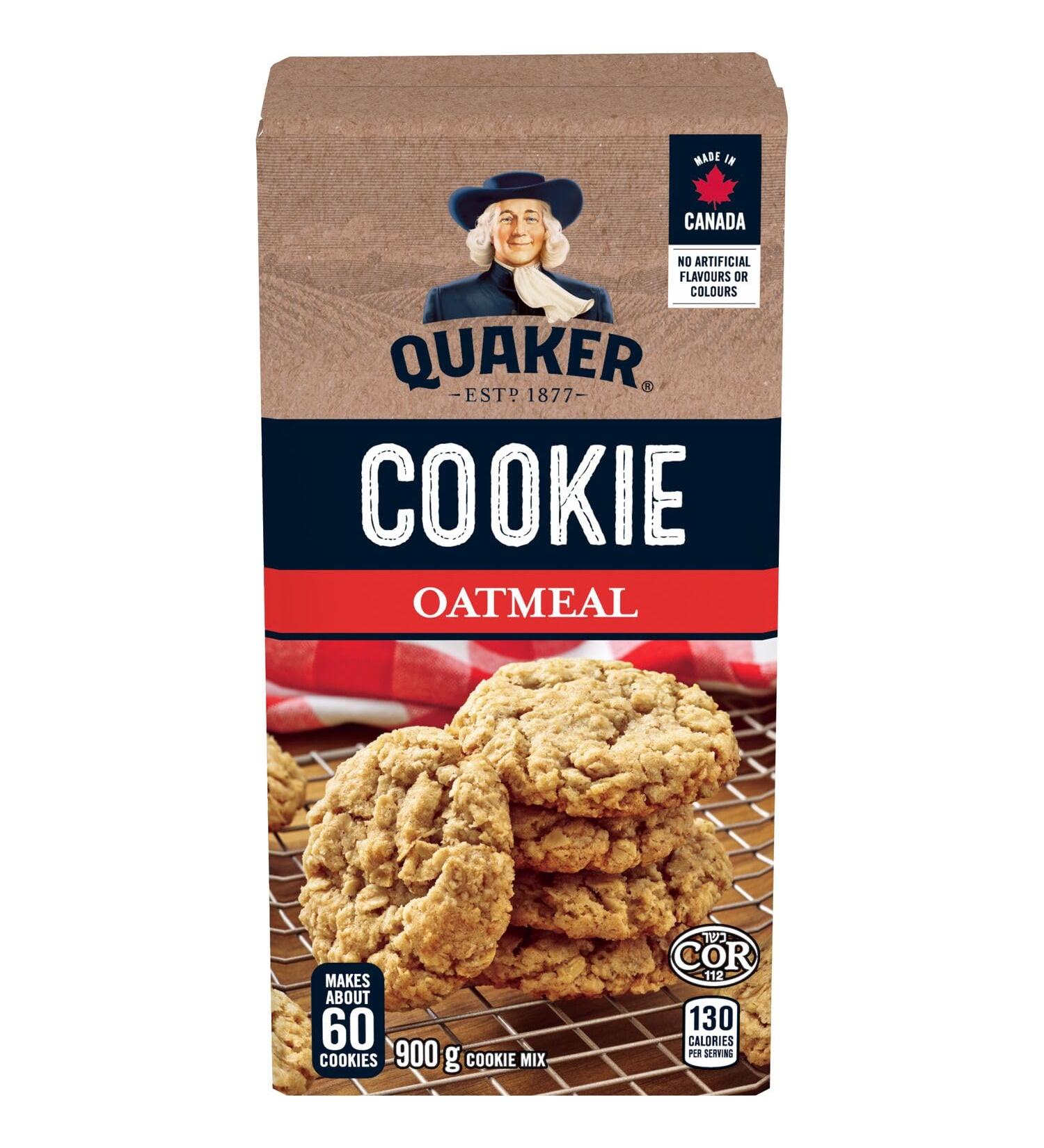 Quaker Oatmeal Cookie Mix 900g Oatmeal Cookie 900 g (Pack of 1) - Buy Online on GoSupps.com