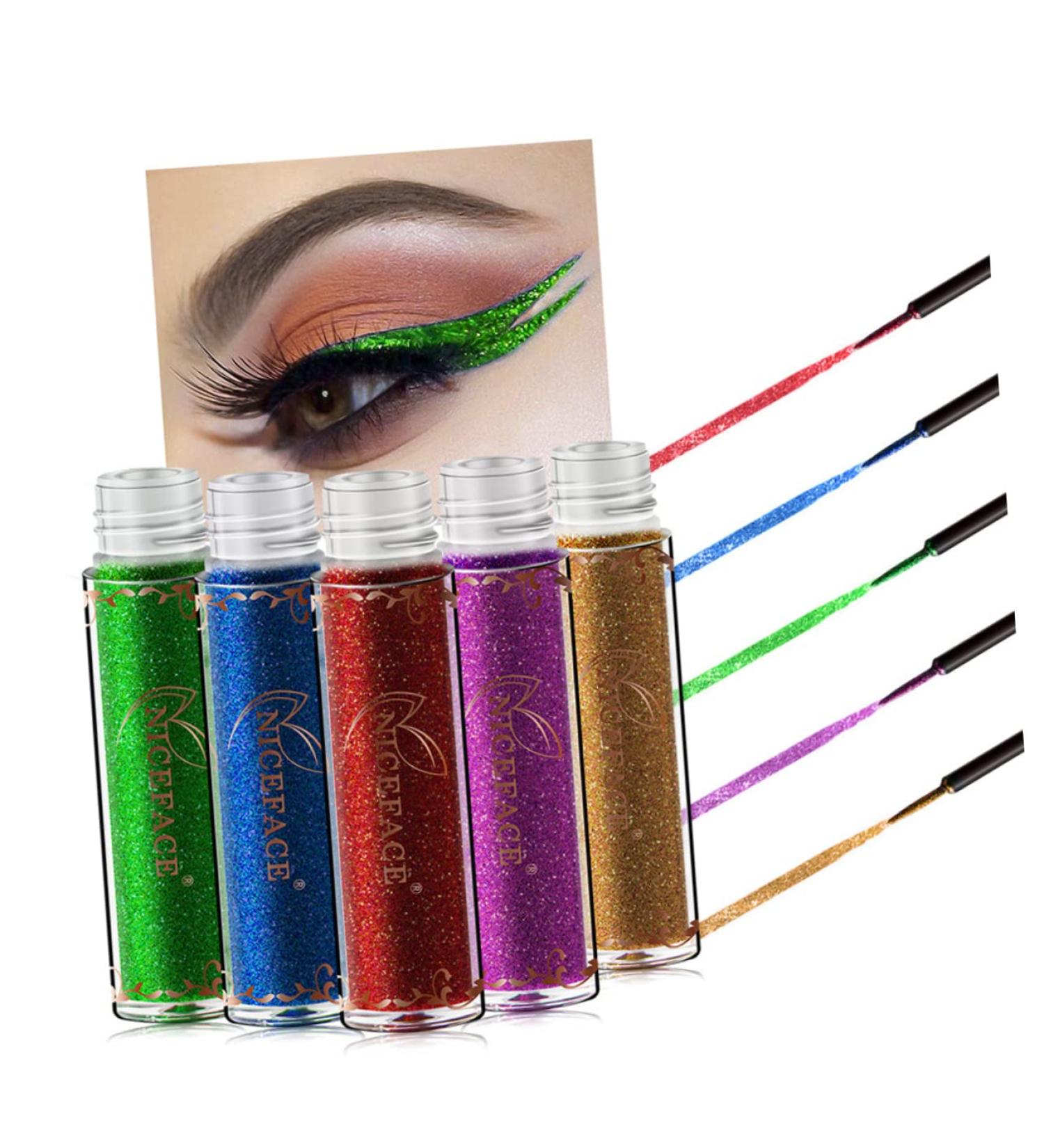 SOESFOUFU Colorful Eyeliner Pen Colored Eyeliner Pencils Liquid Eyeliner Waterproof Colored Eyeliners - Buy Online on GoSupps.com