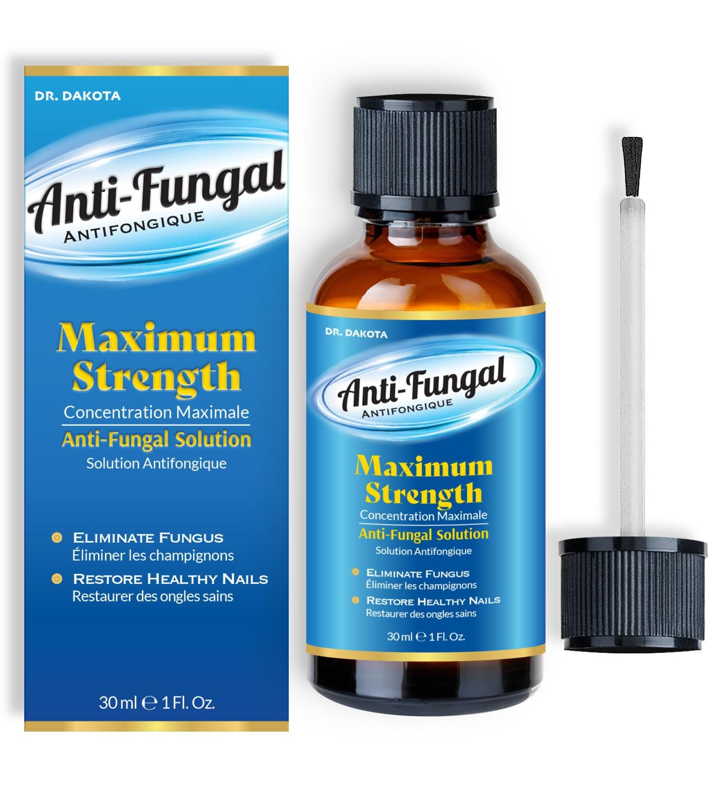 Nail Fungus Treatment For Toenail Fungal Nail Treatment Extra Strength Nail Repair Toe Nail Fungus Treatment Nail Repair Renew Damaged Discolored Foot & Toenails Athletes Foot(30 ml) - Buy Online on GoSupps.com