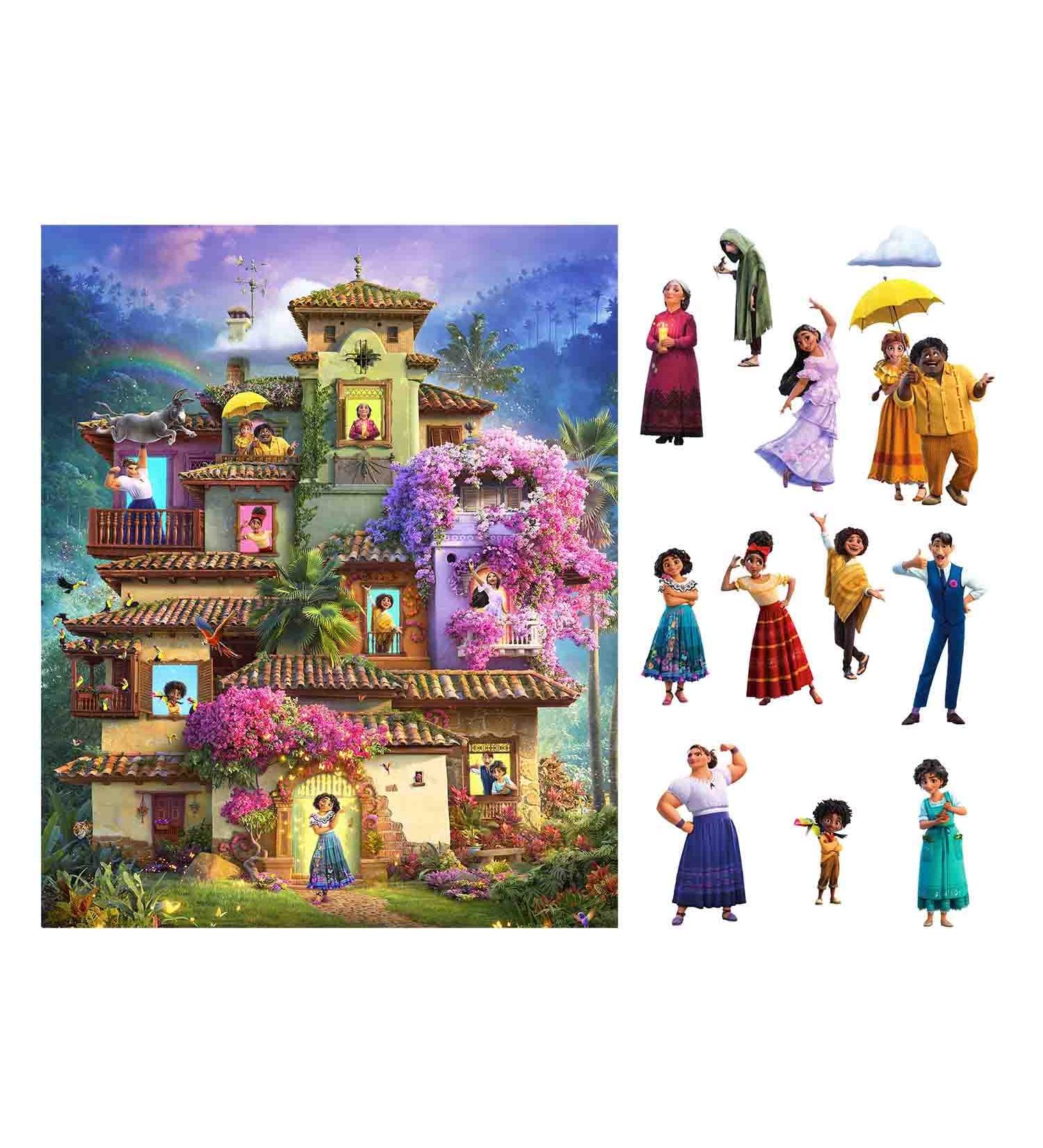 Encanto house 8" characters 2" high Cake Topper Edible Icing