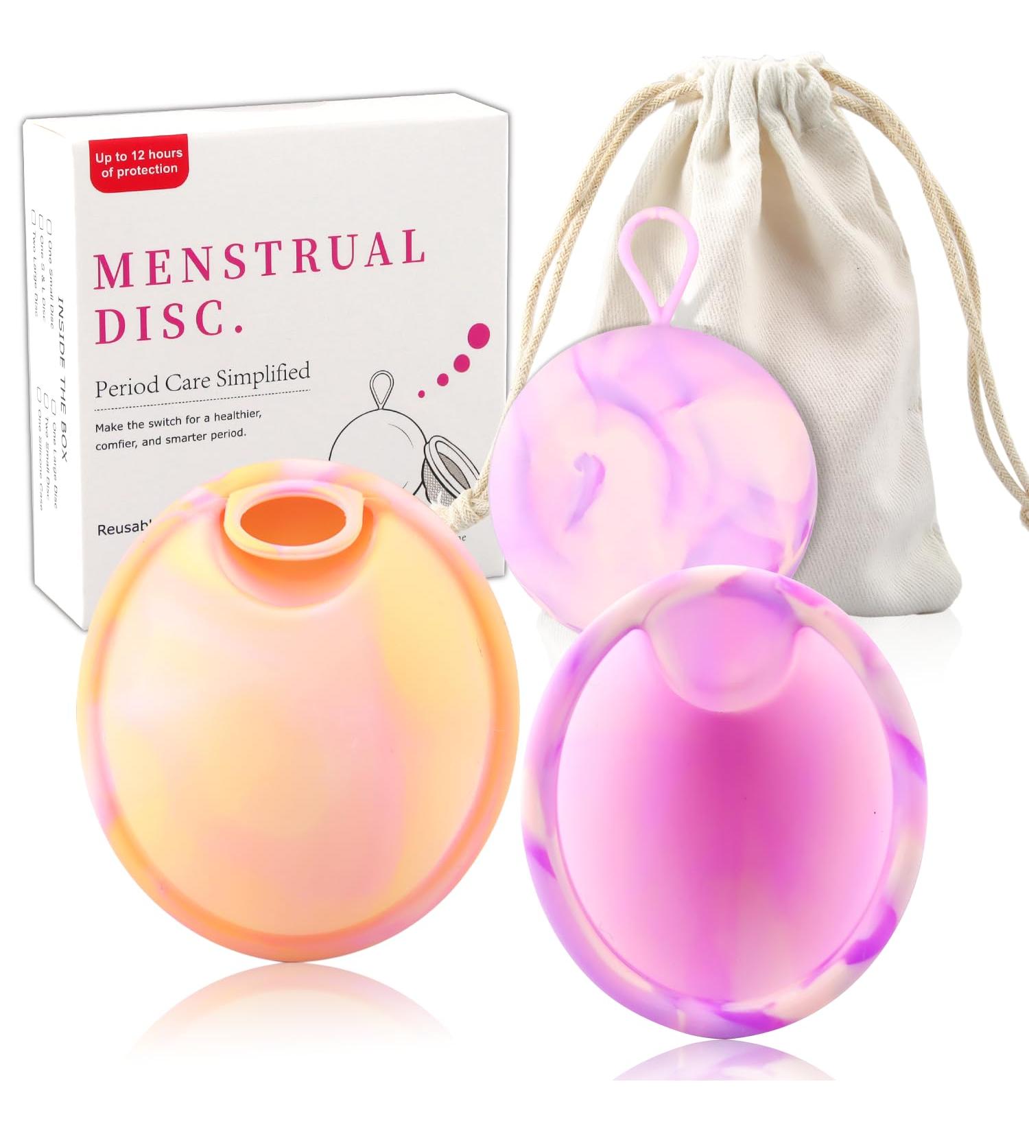 Menstrual Disc & Cleaning Tablets Set | BPA-Free Period Disk for Active Women | Swim with Confidence - Buy Online on GoSupps.com