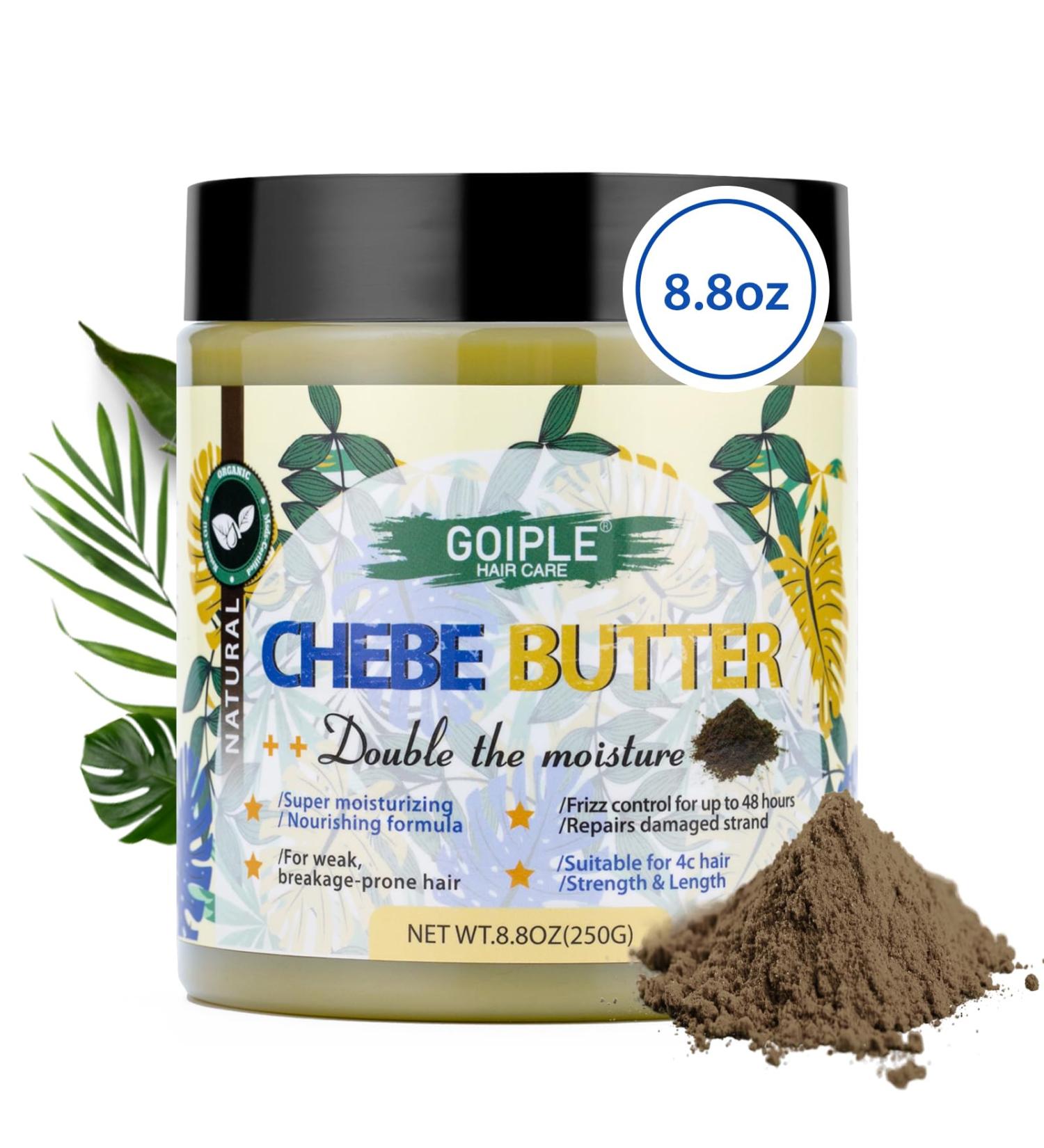 Chebe Butter for Hair Growth & Moisturization - Deep Conditioning Hair Butter for Men & Women | 8.8oz - Buy Online on GoSupps.com