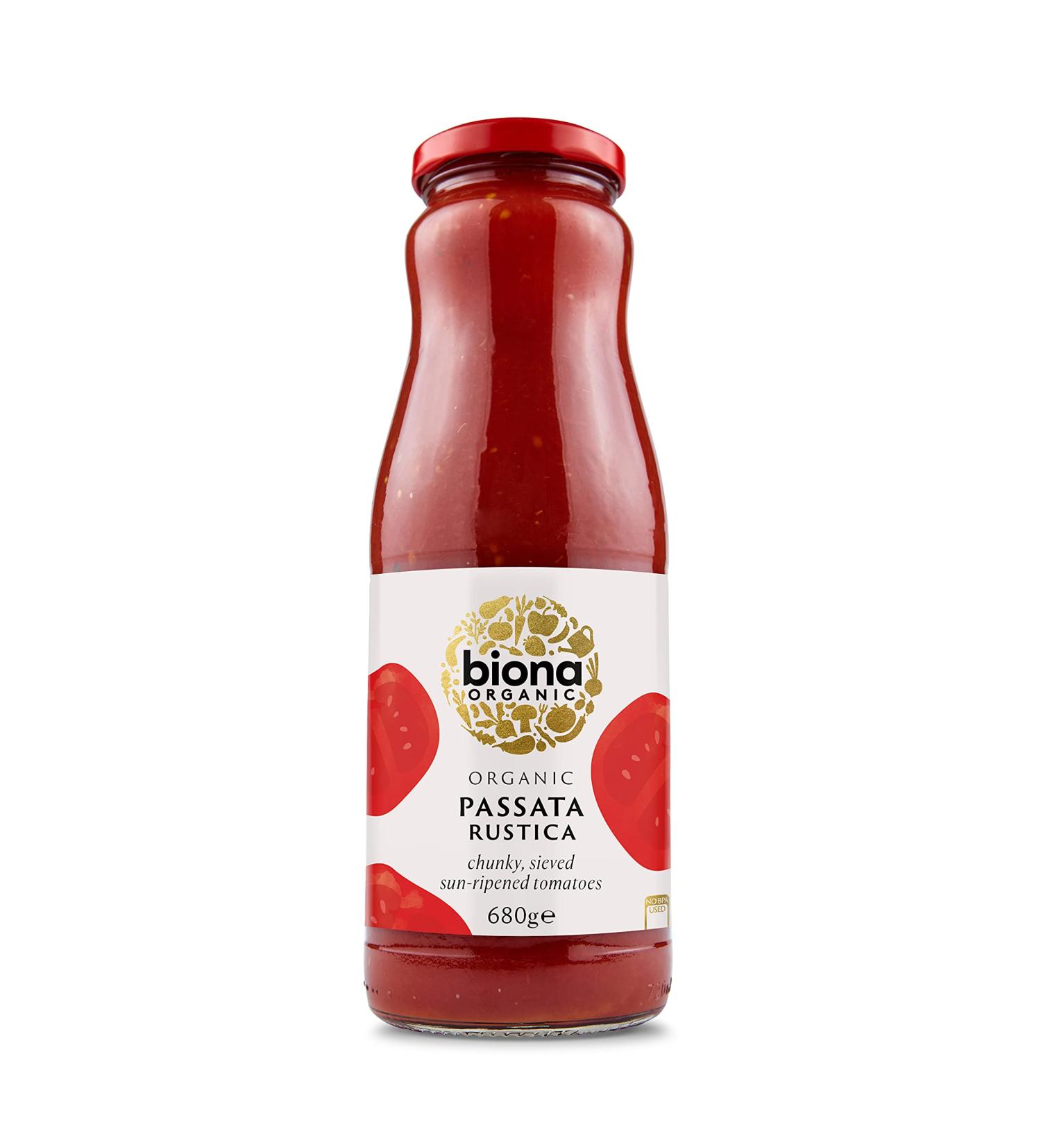 Biona Organic Passata Rustica 680g - Buy Online on GoSupps.com