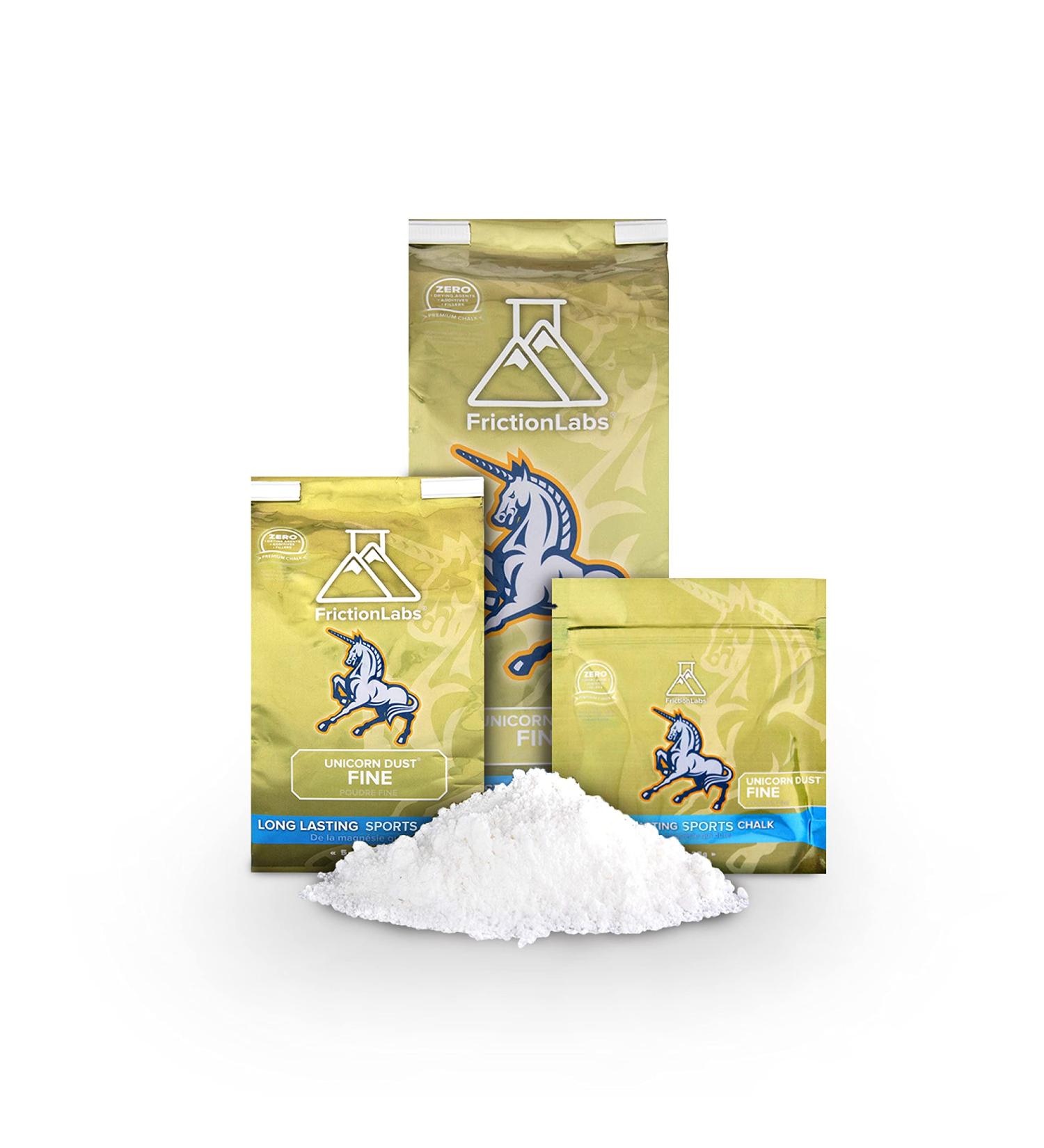 Friction Labs Unicorn Dust 5 oz Fine Texture Chalk - Premium Grip for Rock Climbing, Weight Lifting, Gymnastics, Tennis & More - Endorsed by 100+ Pro Athletes - Buy Online on GoSupps.com