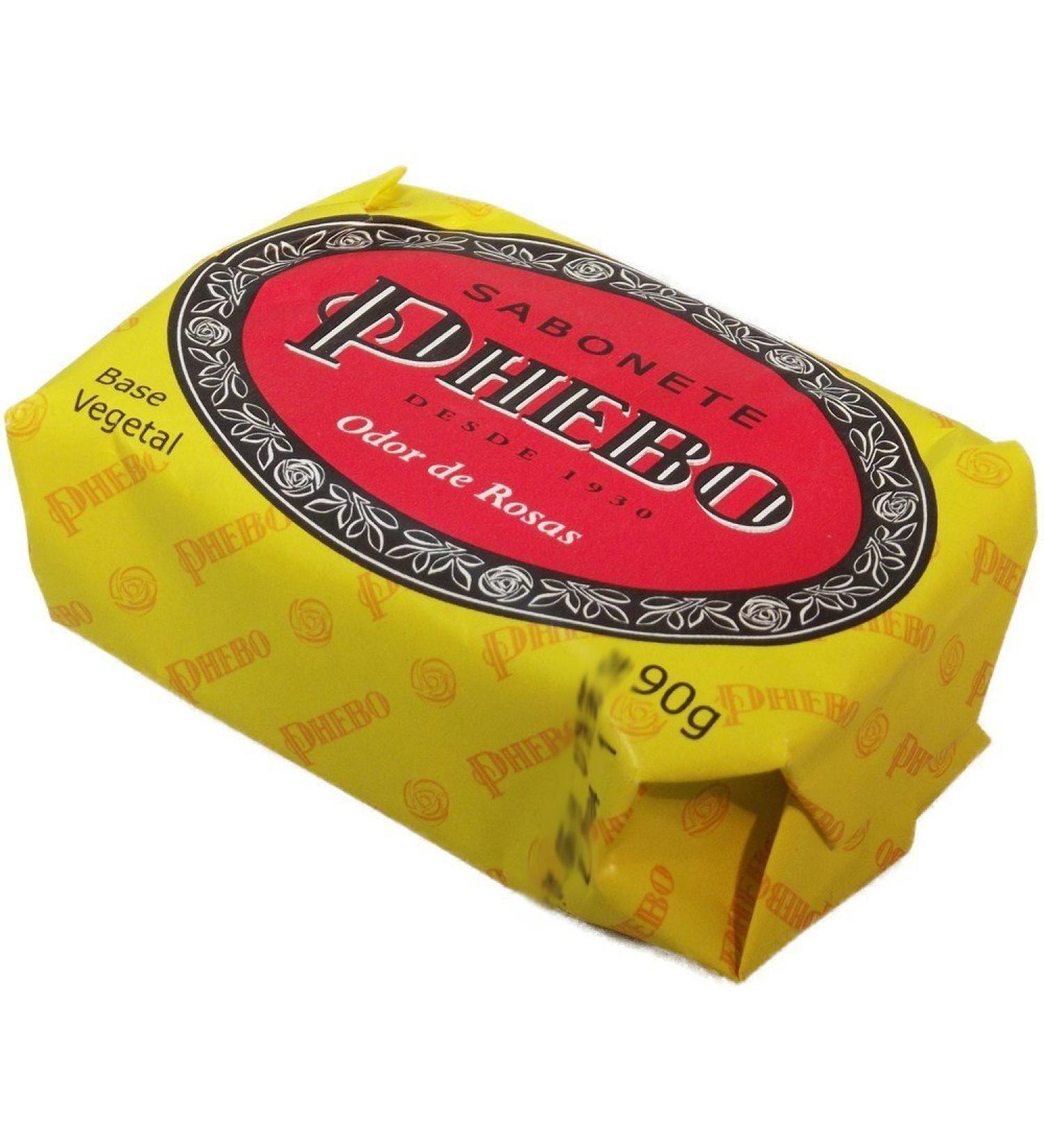 Rose Odor Soap Bar - Phebo 3.17oz (90g) | Luxurious Rose Scented Soap for International Shipping - Buy Online on GoSupps.com