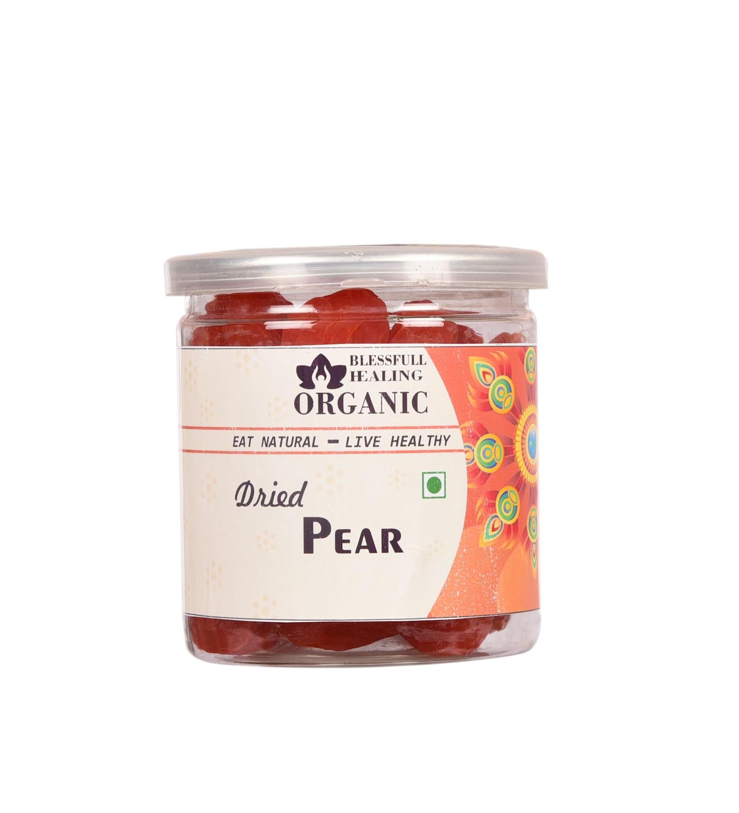 Blessfull Healing Organic Dried Pear 300 Gram Airtight Container (Packing May Vary) - Buy Online on GoSupps.com