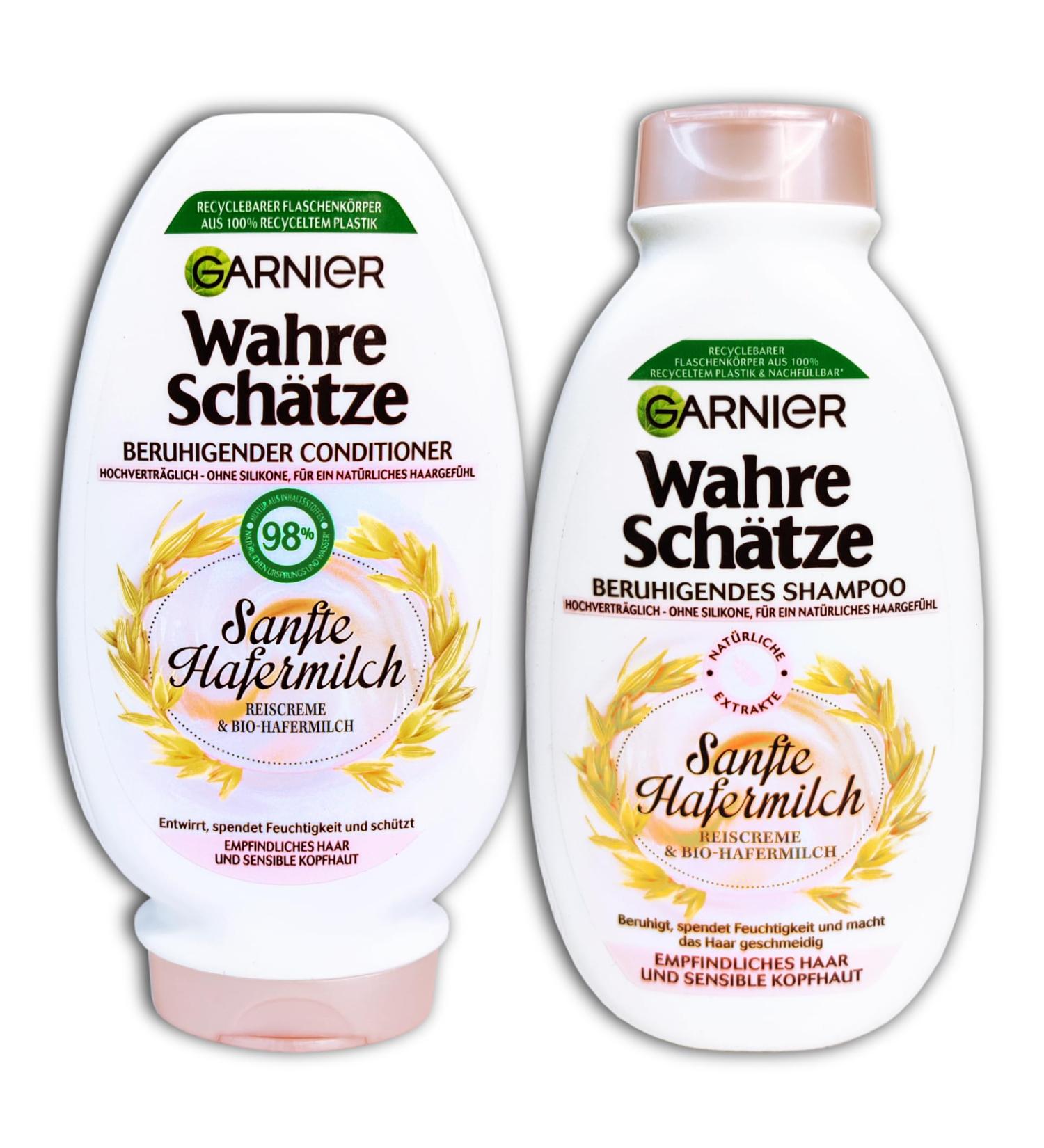 TopDeal Set - True Treasures Gentle with Oat Milk Soothing Shampoo and Conditioner 250 + 200 ml