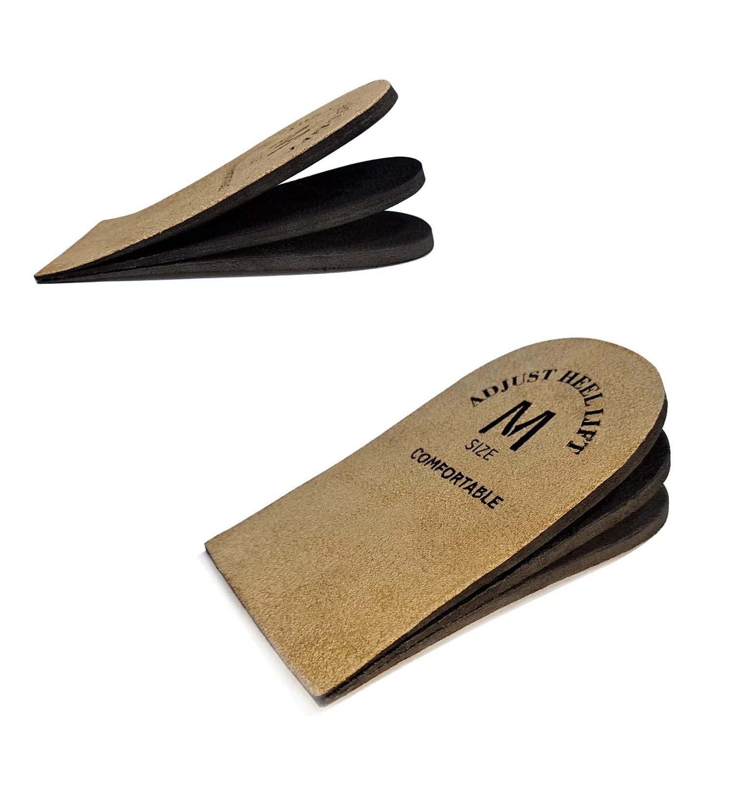Adjustable Orthopedic Heel Lift for Pain Relief | Leg Length Discrepancies & Height Increase | Fits Women 11-13.5 & Men 10.5-13 - Buy Online on GoSupps.com