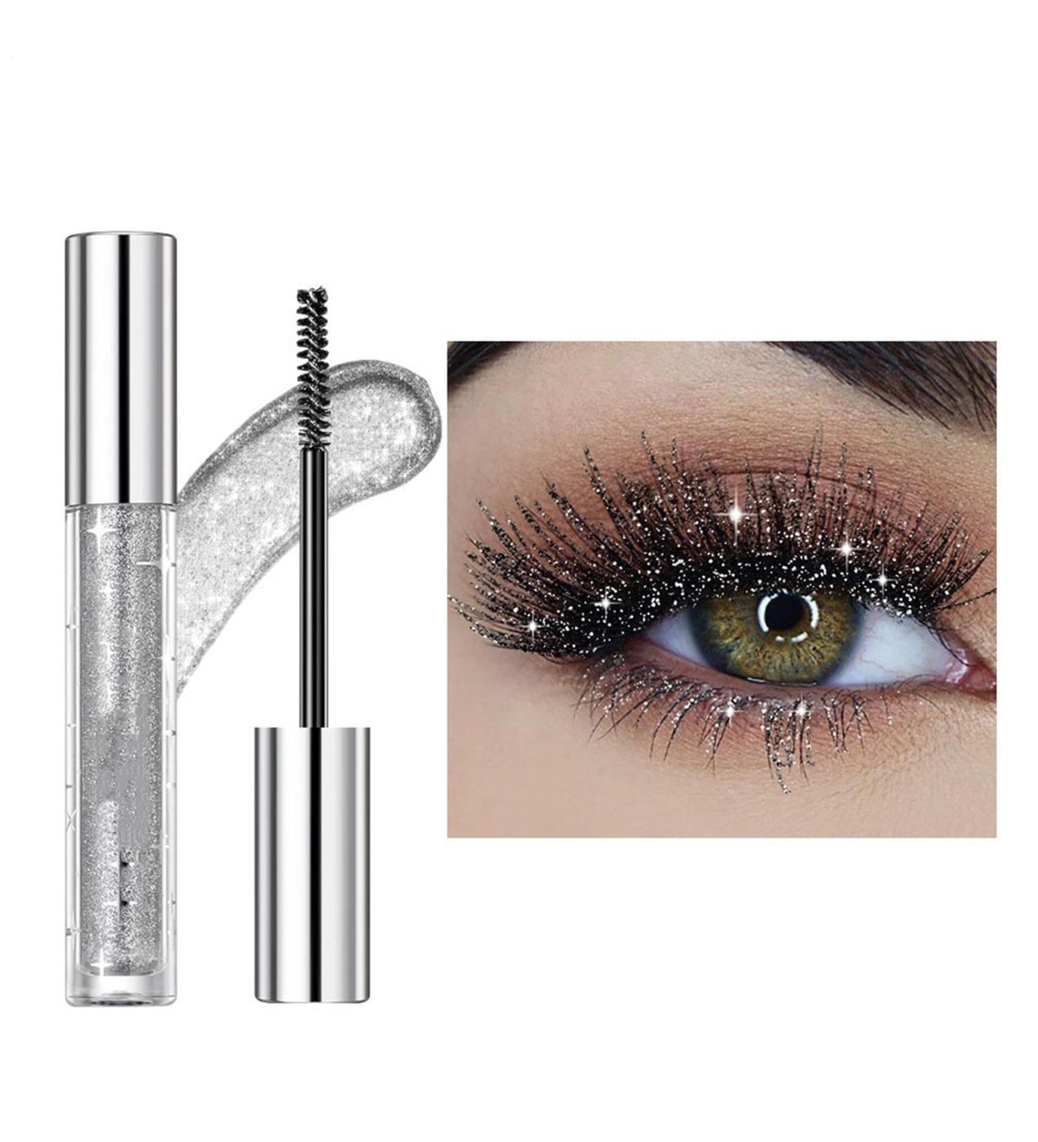  G n rique Glitter Makeup Mascara - Colorful Glitter Eyelash Mascara | Glitter Lash Mascara Waterproof Smudge Proof Mascara for Girls | Soft Gel Mascara for Parties Shows - Buy Online on GoSupps.com