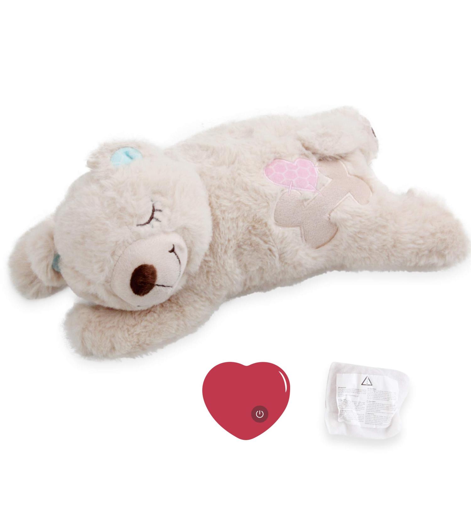 Pet Prime Cuddly Dog Toy - Heartbeat Plush Animal | Puppy Behavioral Aid | Soft Plush Bear for Dogs - Buy Online on GoSupps.com